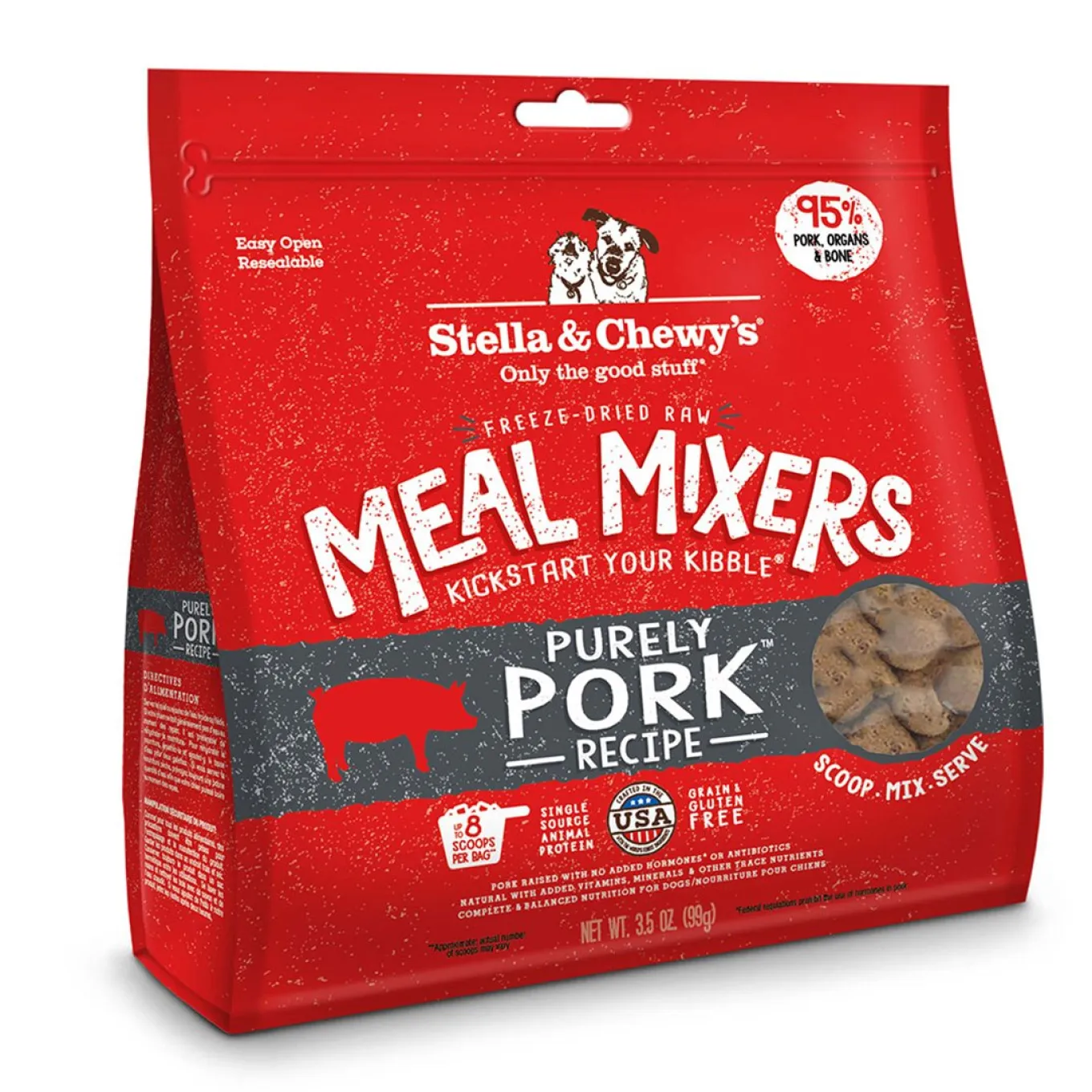 Stella & Chewy's Freeze-Dried Meal Mixers Dog Food Toppers