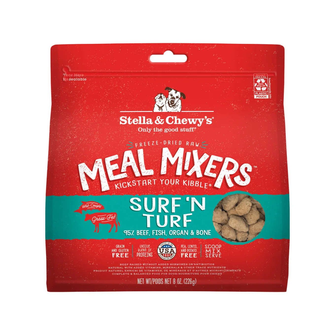 Stella & Chewy's Freeze-Dried Meal Mixers Dog Food Toppers