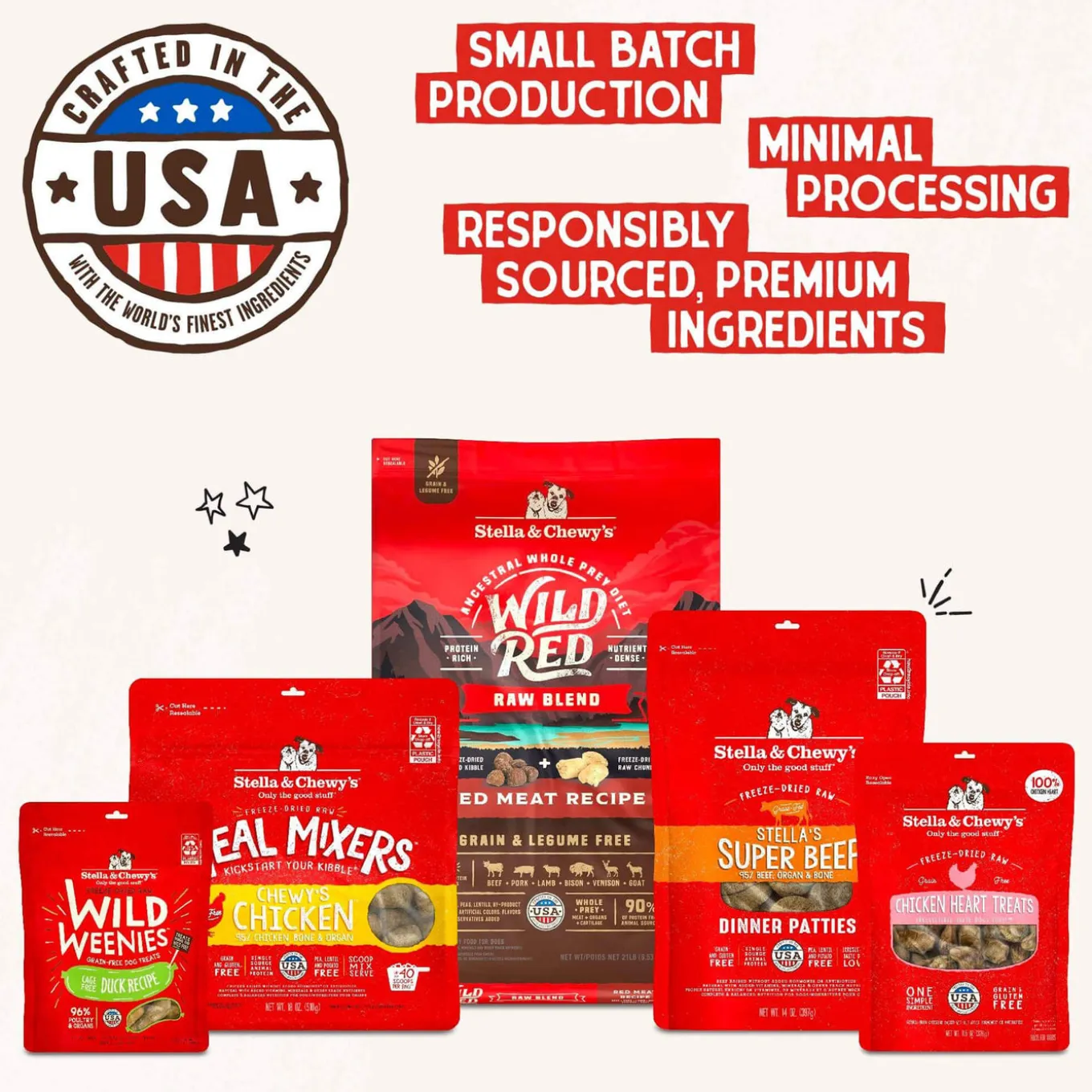 Stella & Chewy's Freeze-Dried Raw Single Ingredient Treats