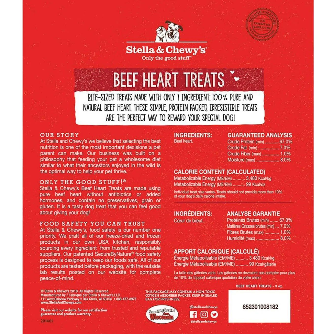 Stella & Chewy's Freeze-Dried Raw Single Ingredient Treats