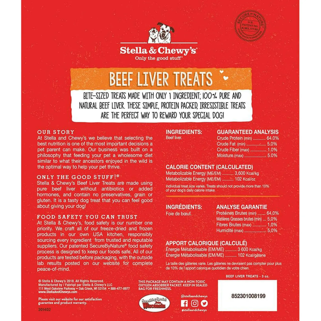 Stella & Chewy's Freeze-Dried Raw Single Ingredient Treats