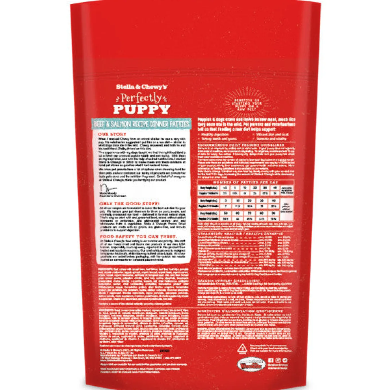 Stella & Chewy's Perfectly Puppy Raw Freeze-Dried Puppy Food