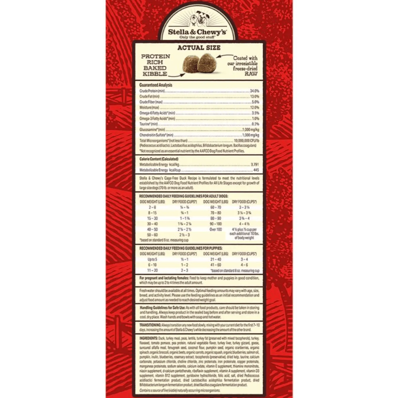 Stella & Chewy's Raw Coated Dry Dog Food