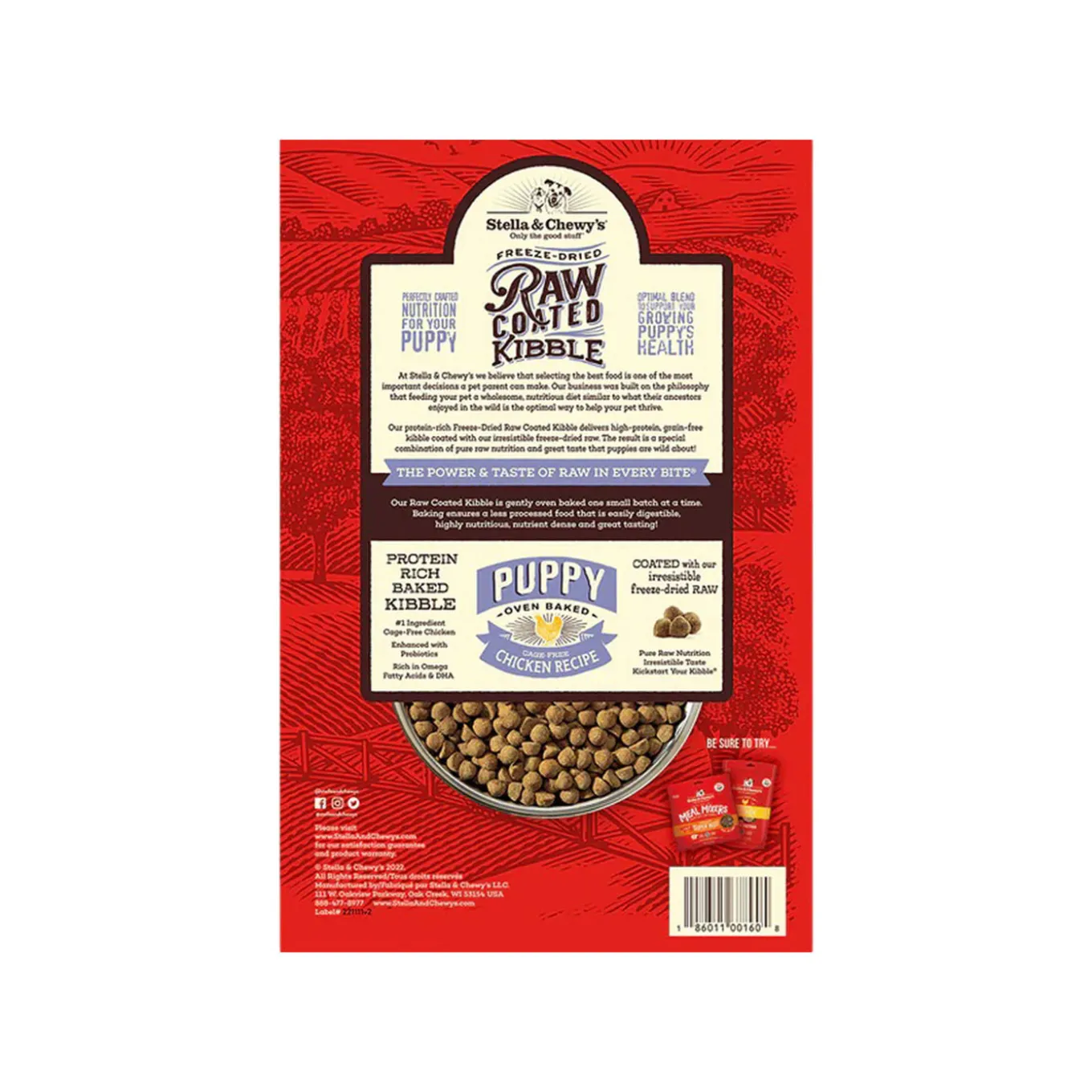 Stella & Chewy's Raw Coated Puppy Food