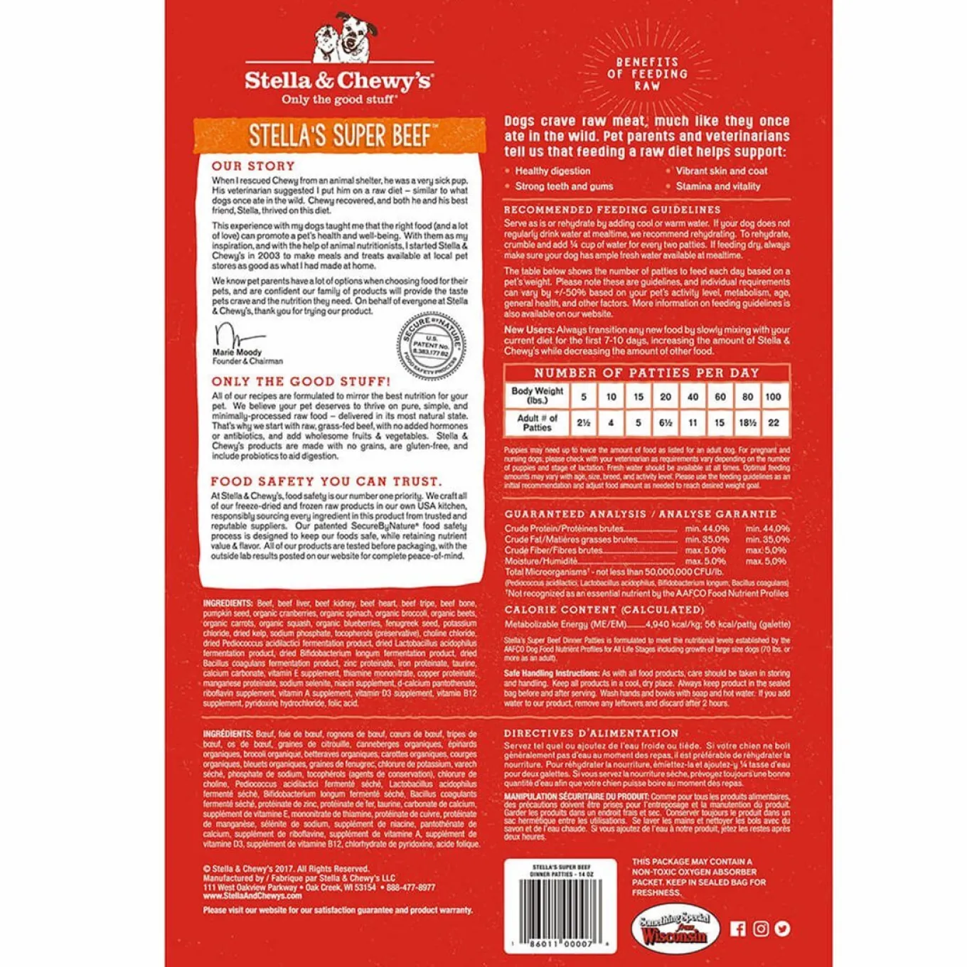 Stella & Chewy's Raw Dinners Freeze-Dried Dog Food