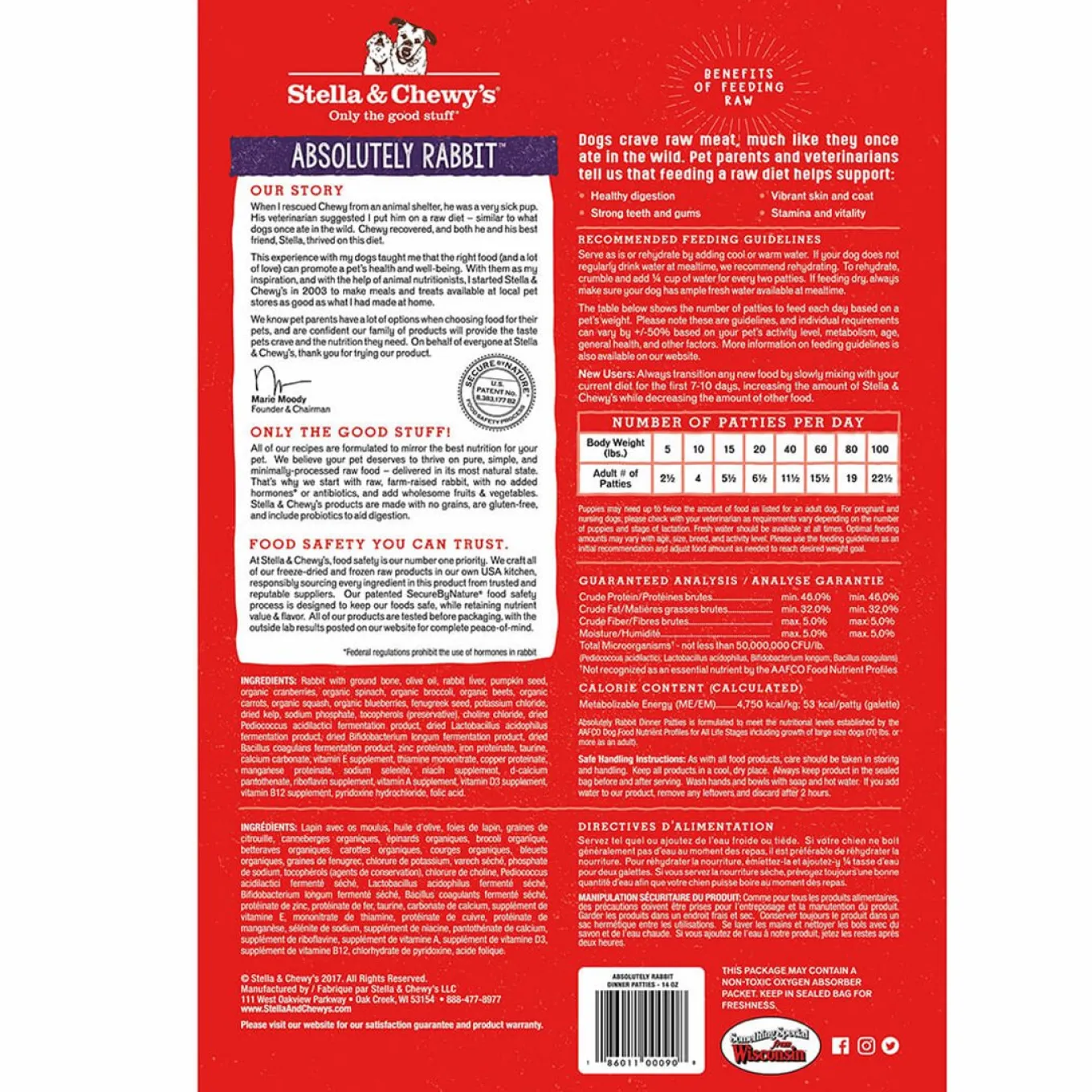 Stella & Chewy's Raw Dinners Freeze-Dried Dog Food