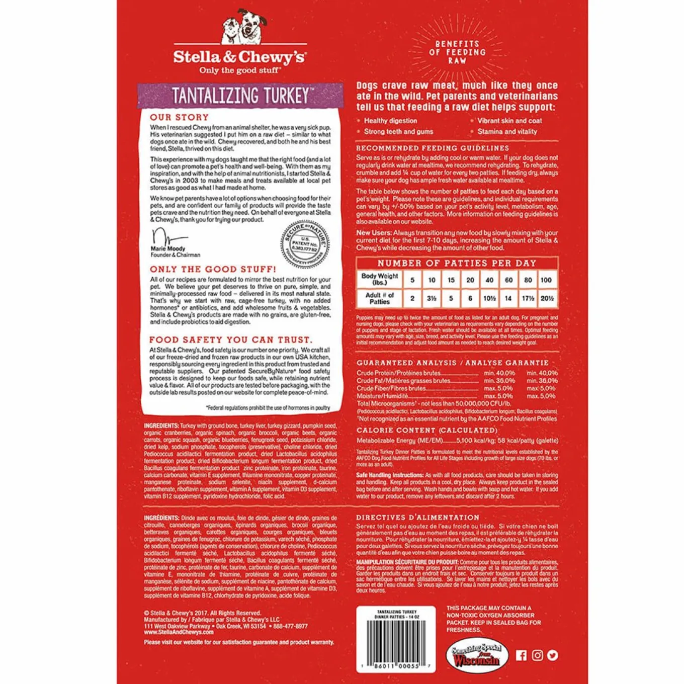 Stella & Chewy's Raw Dinners Freeze-Dried Dog Food