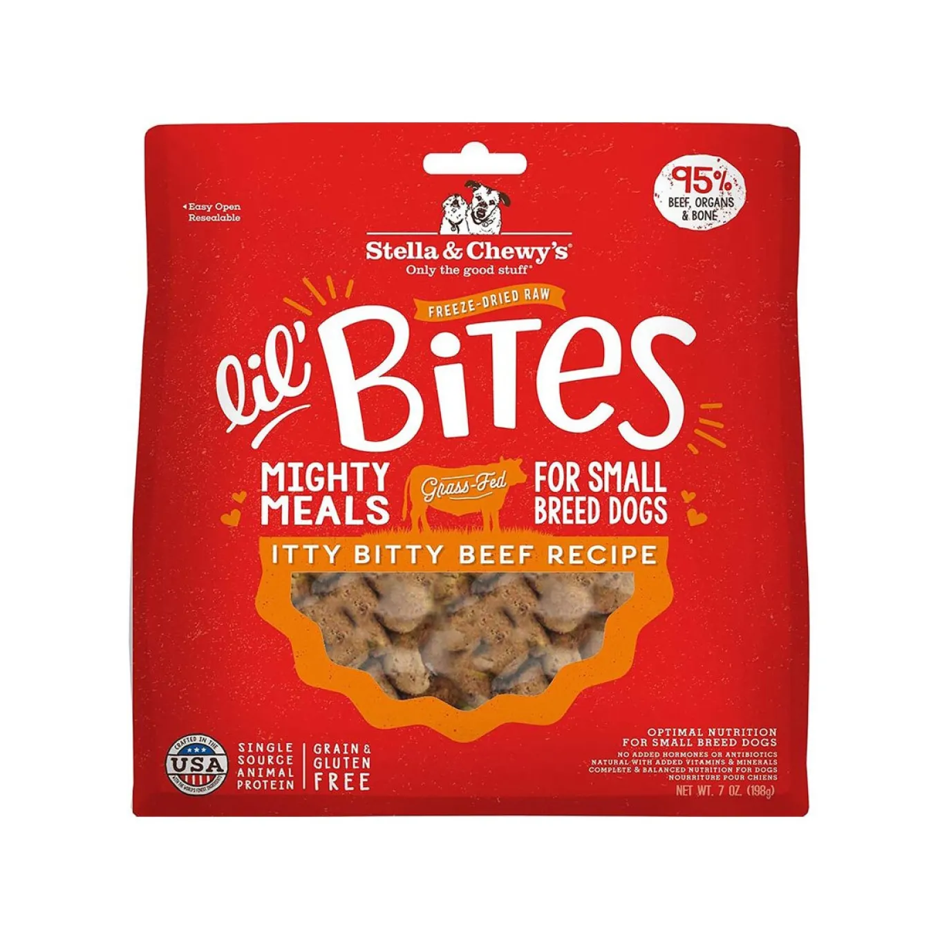 Stella & Chewy's Raw Freeze-Dried Dog Lil Bites Small Breed