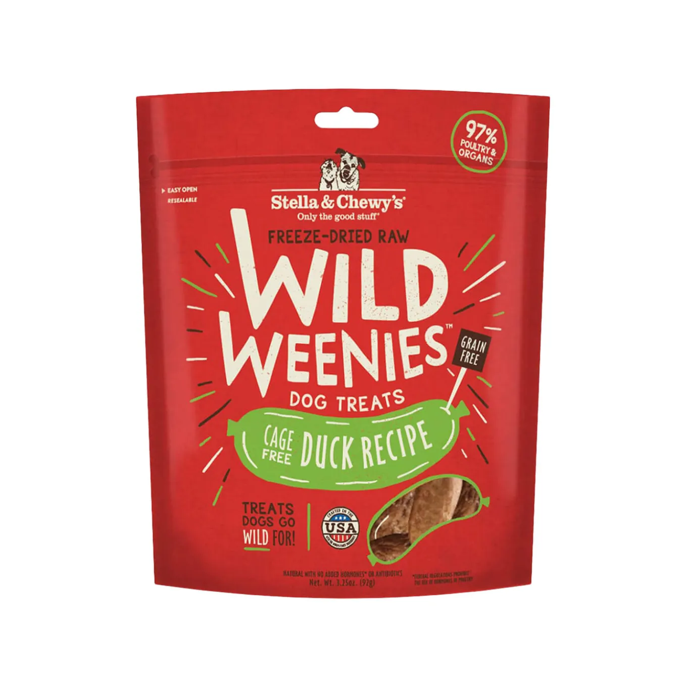 Stella & Chewy's Wild Weenies Raw Freeze-Dried Dog Treats