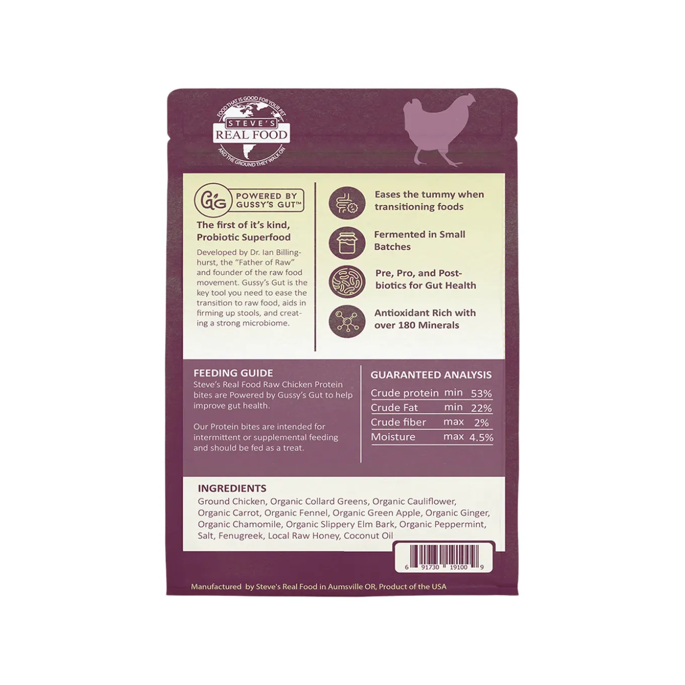 Steve's Real Food Probiotic Protein Bites