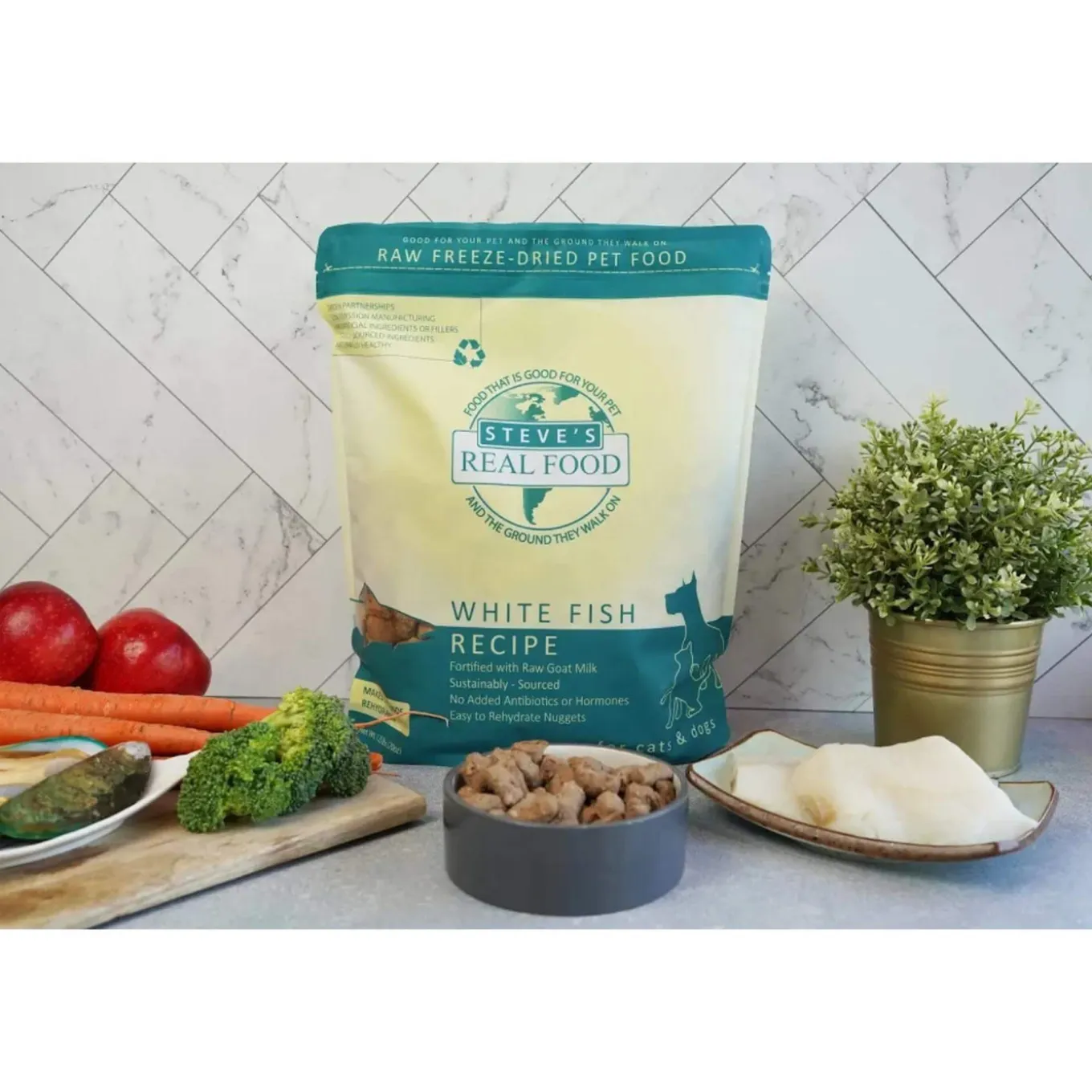 Steve's Real Food 1.25 lb Freeze Dried Nuggets for Dogs