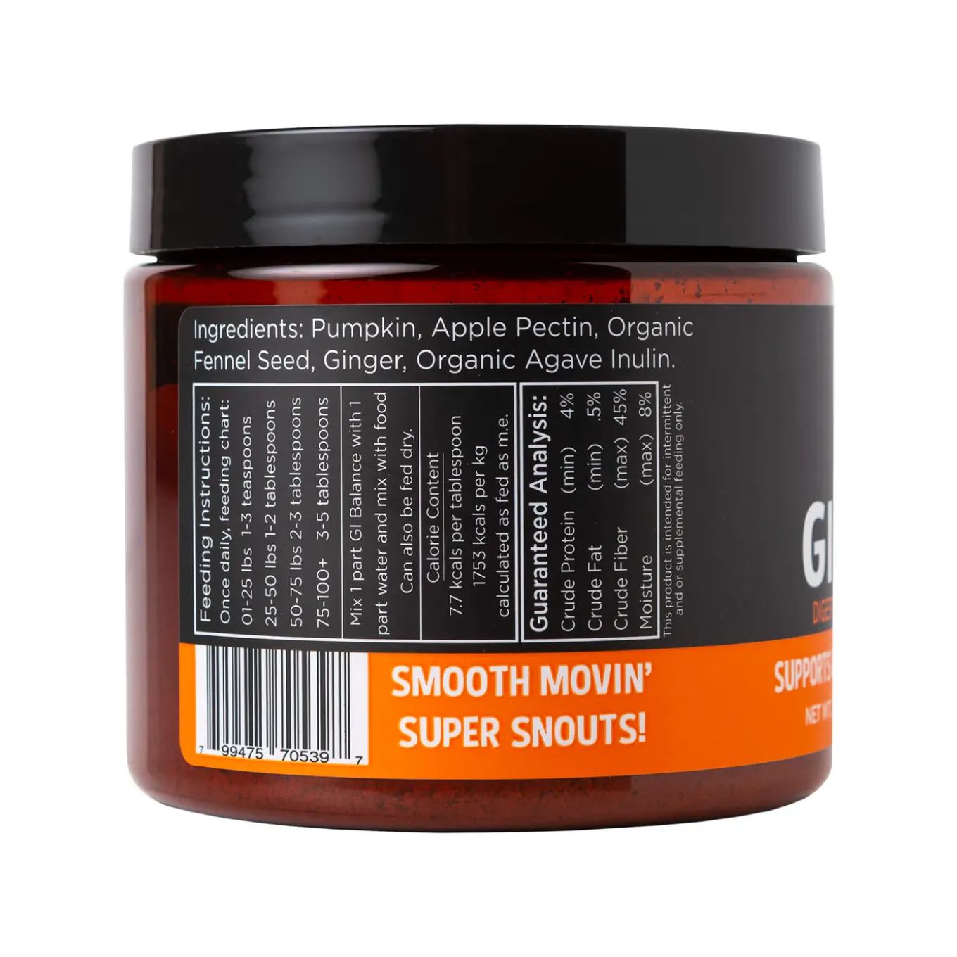 Super Snouts G.I. Balance Digestive Support Powder for Dogs & Cats
