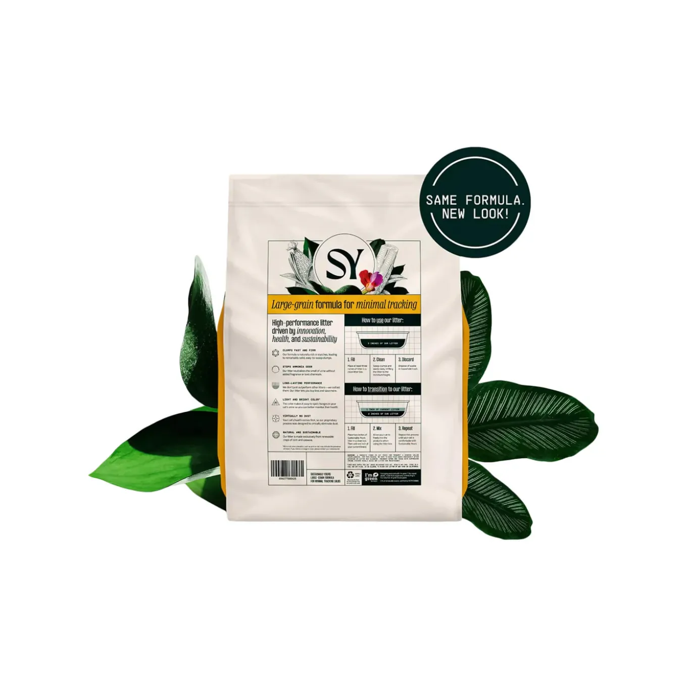 Sustainably Yours Corn & Casava Clumping Cat Litter