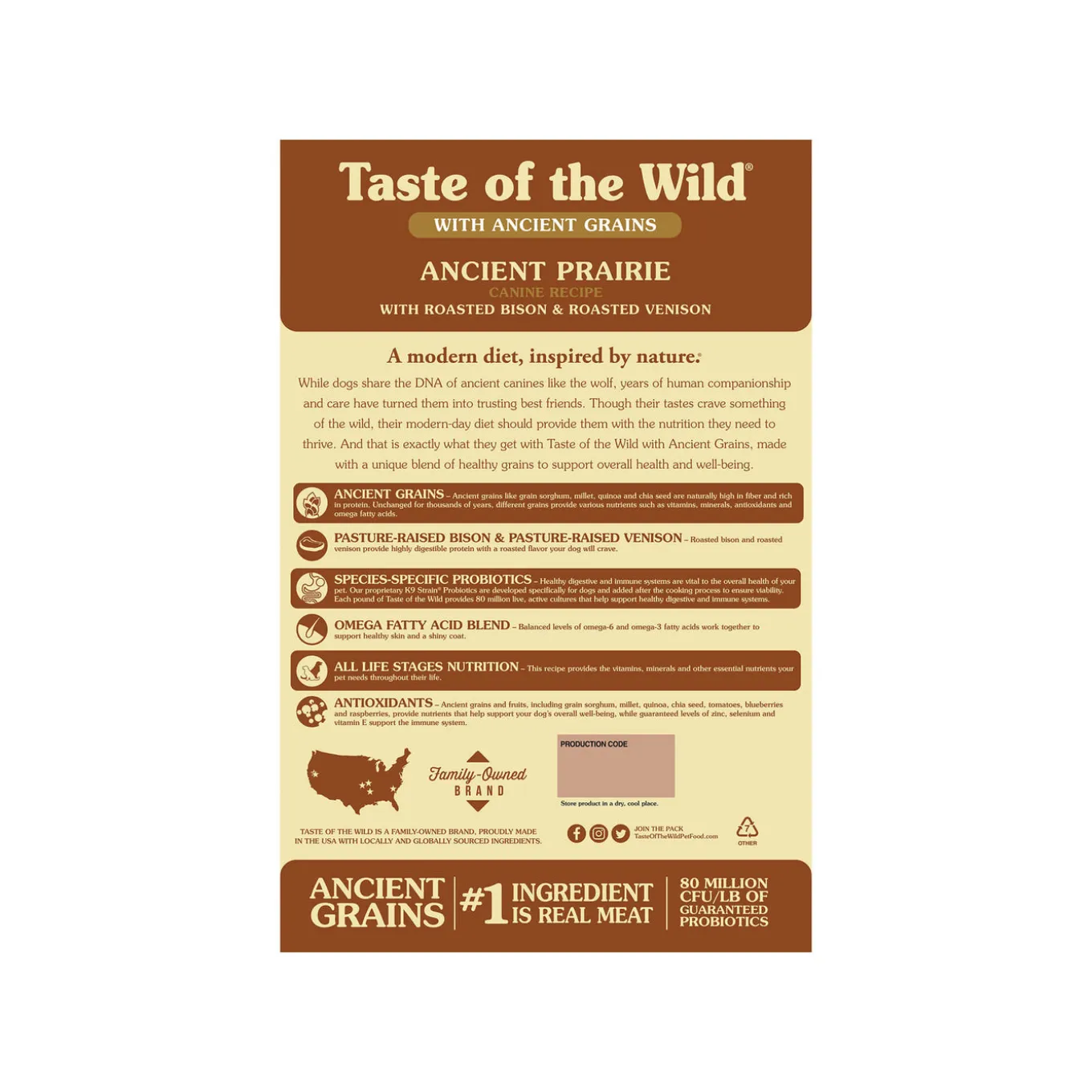 Taste of the Wild Ancient Grains Dry Dog Food