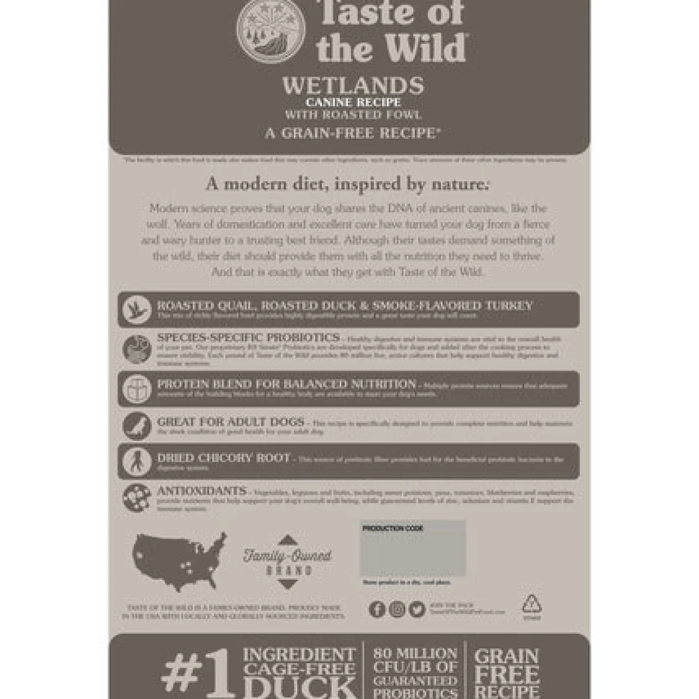 Taste of the Wild Grain-Free Dry Dog Food