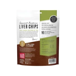 The Honest Kitchen Gourmet Barbecue Liver Chips 4 oz Treats for Dogs