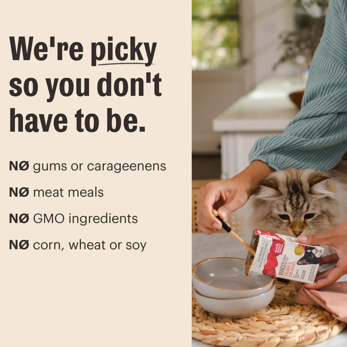 The Honest Kitchen Mousse with Goat's Milk Wet Cat Food