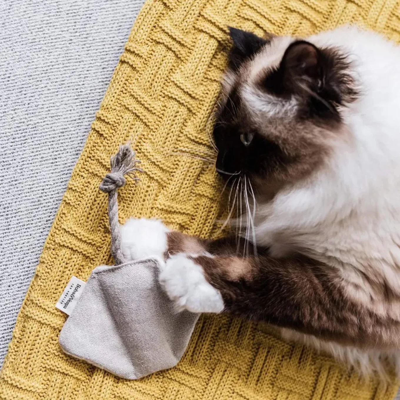 The Kind Pet Hemp Canvas Cat Toys