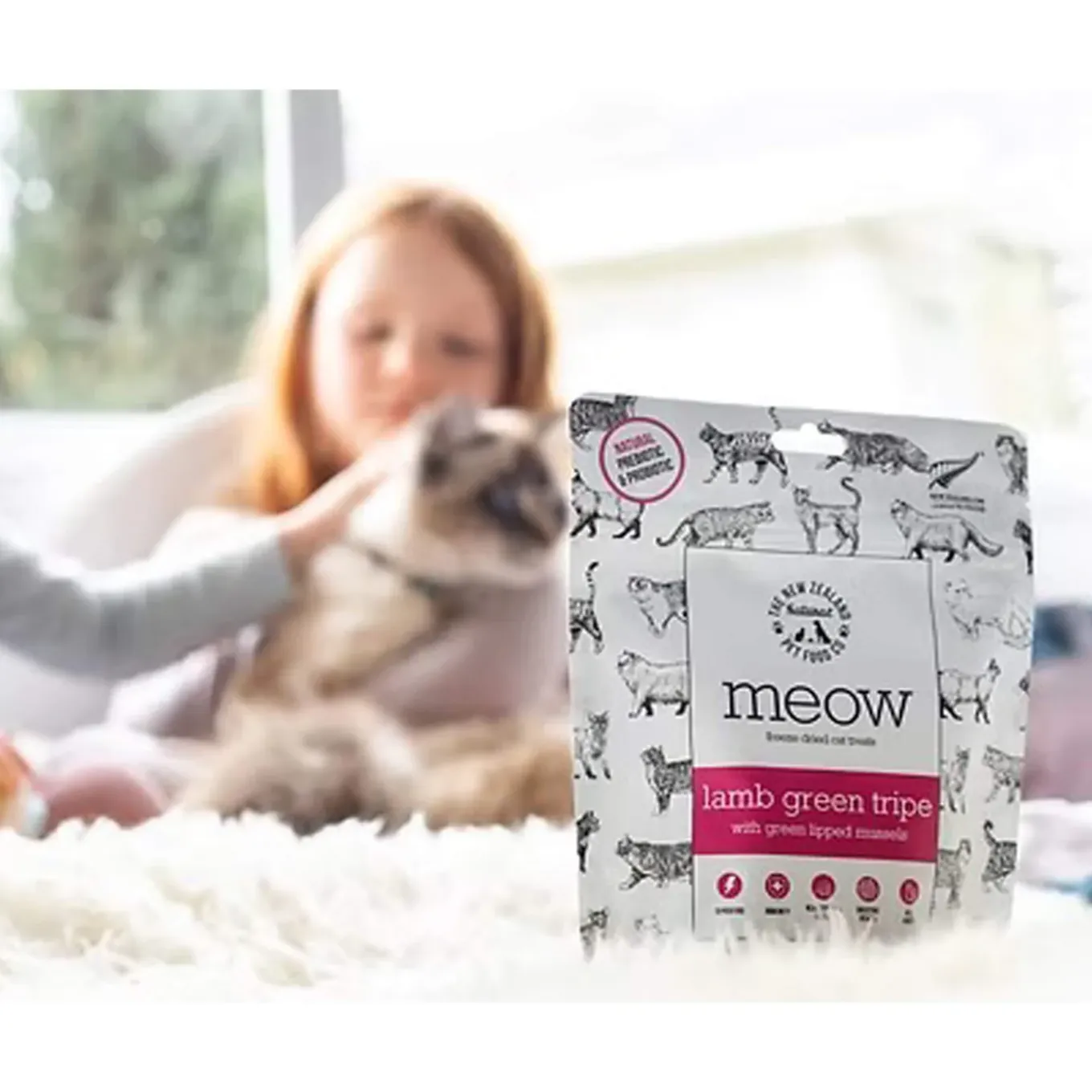 The New Zealand Natural Pet Food Co. MEOW Freeze Dried Cat Treats
