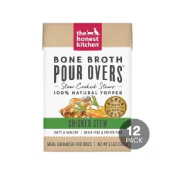 The Honest Kitchen Bone Broth Pour Overs Food Topper for Dogs