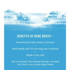 The Honest Kitchen Daily Boosters Bone Broth for Dogs & Cats