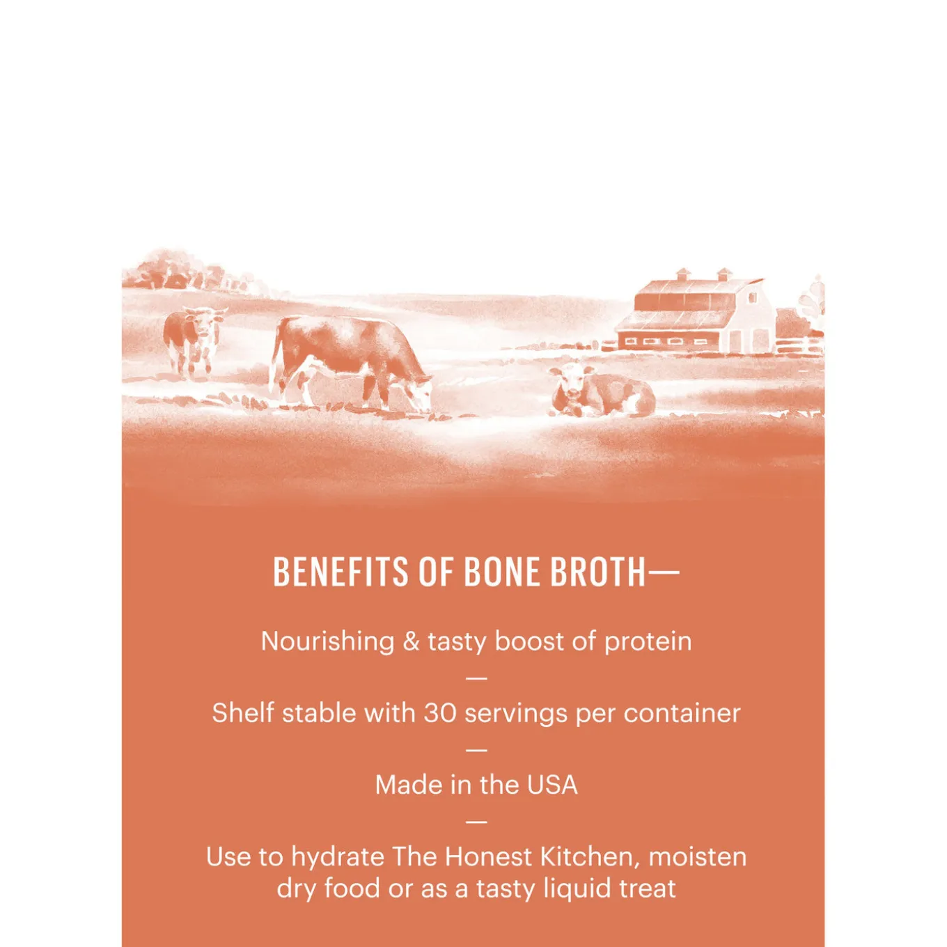 The Honest Kitchen Daily Boosters Bone Broth for Dogs & Cats