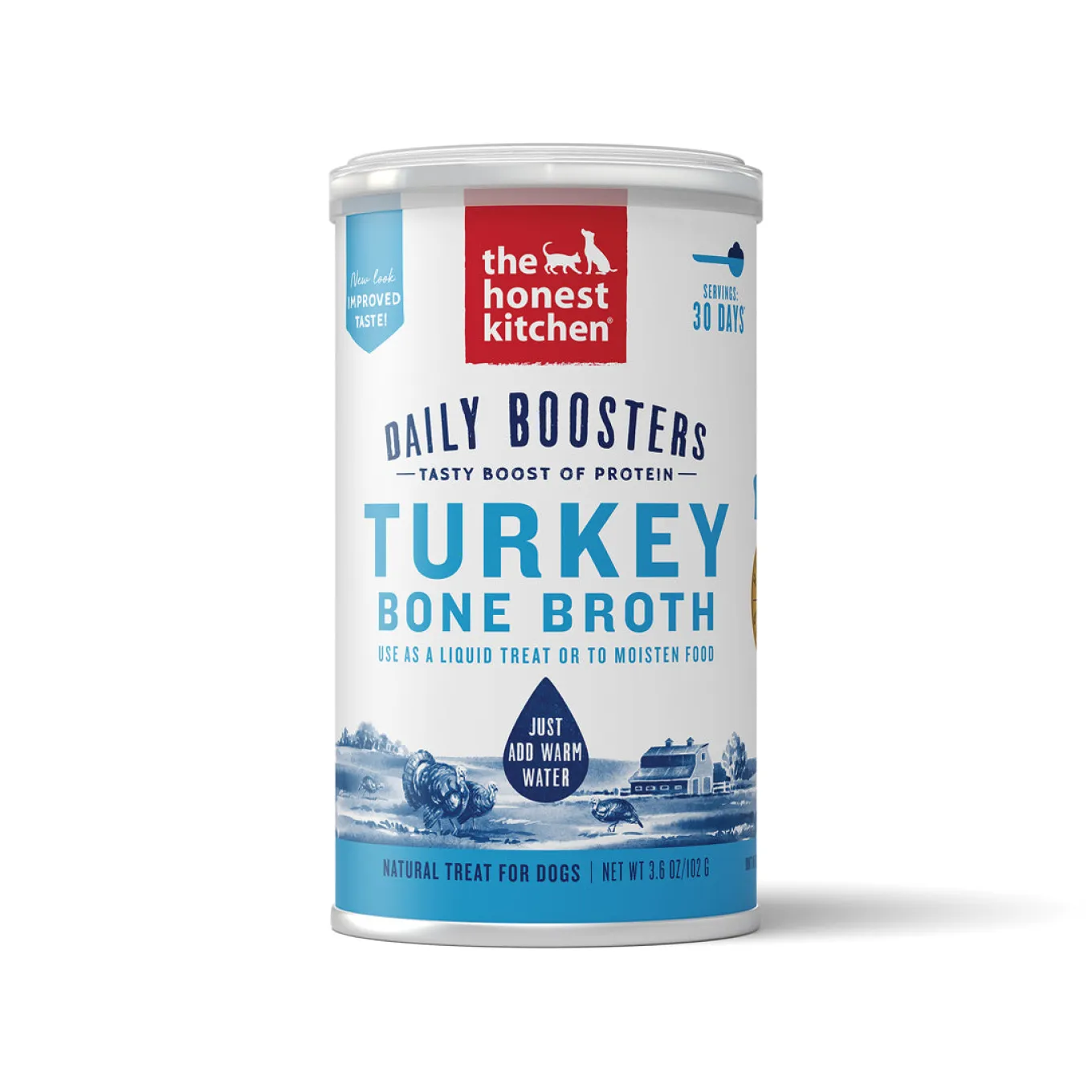 The Honest Kitchen Daily Boosters Bone Broth for Dogs & Cats