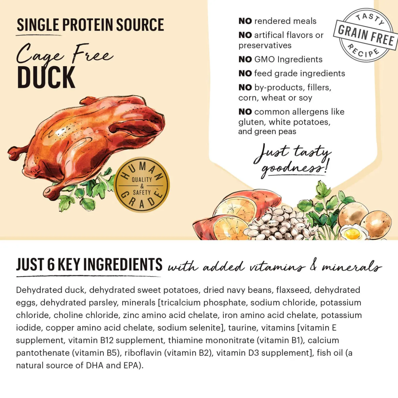 The Honest Kitchen Limited Ingredient Wholemade Grain Free Dehydrated Dog Food