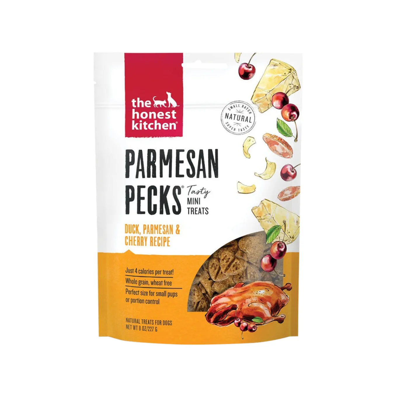 The Honest Kitchen Parmesan Pecks 8 oz Treats for Dogs