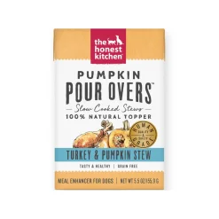 The Honest Kitchen Pumpkin Pour Overs Slow Cooked Meal Enhancer for Dogs