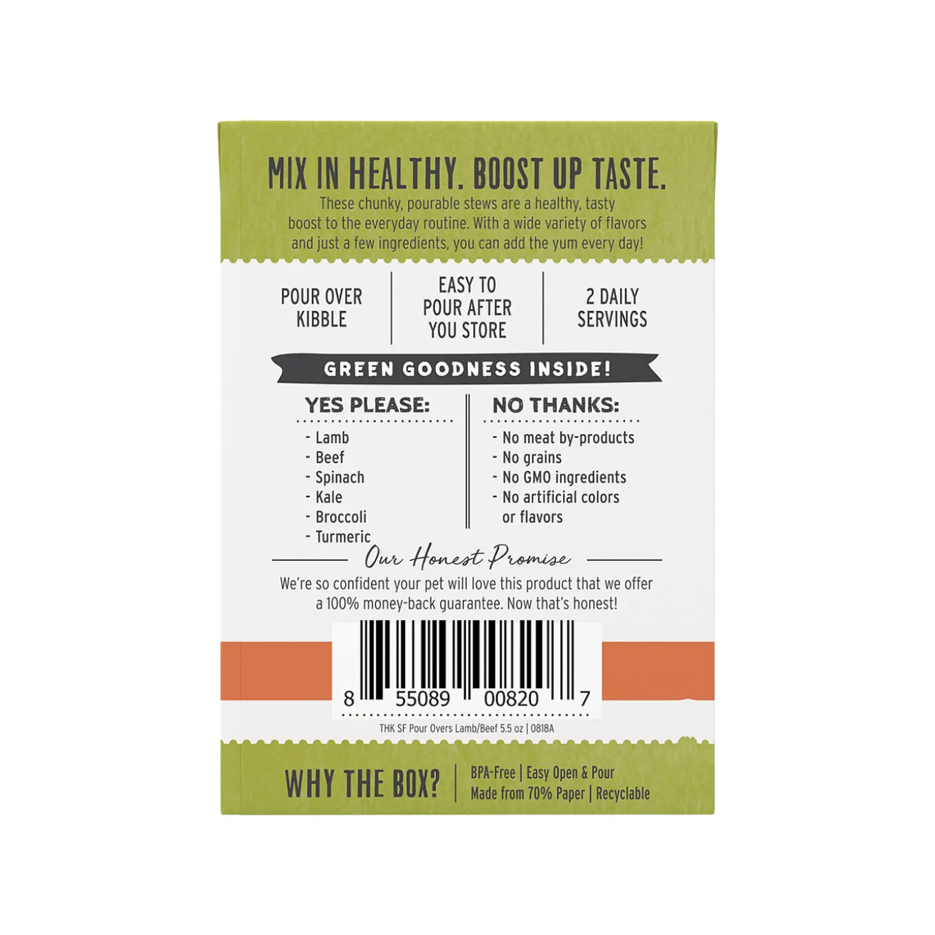 The Honest Kitchen Superfood Bone Broth Pour Overs and Meal Enhancer for Dogs