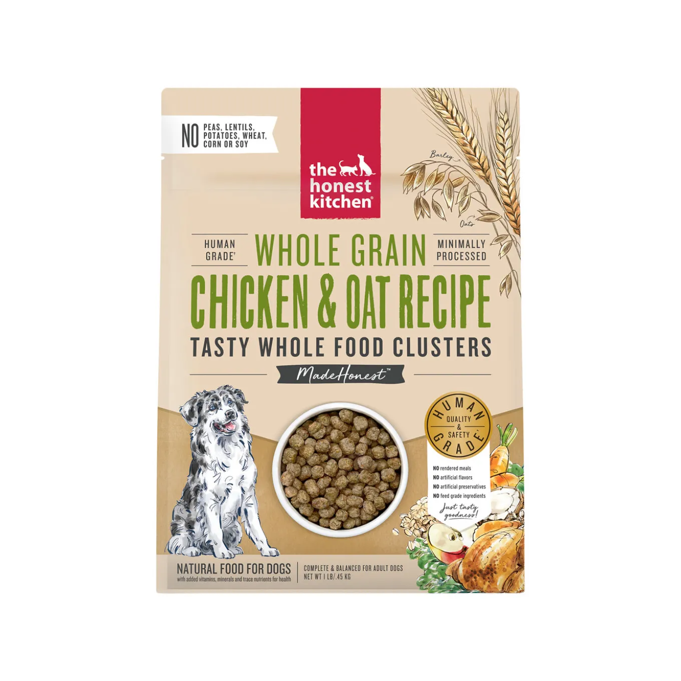 The Honest Kitchen Whole Grain Food Clusters Dog Food