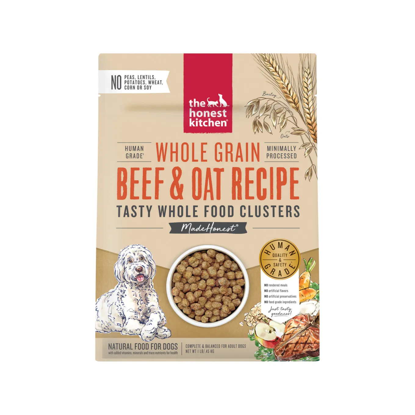 The Honest Kitchen Whole Grain Food Clusters Dog Food