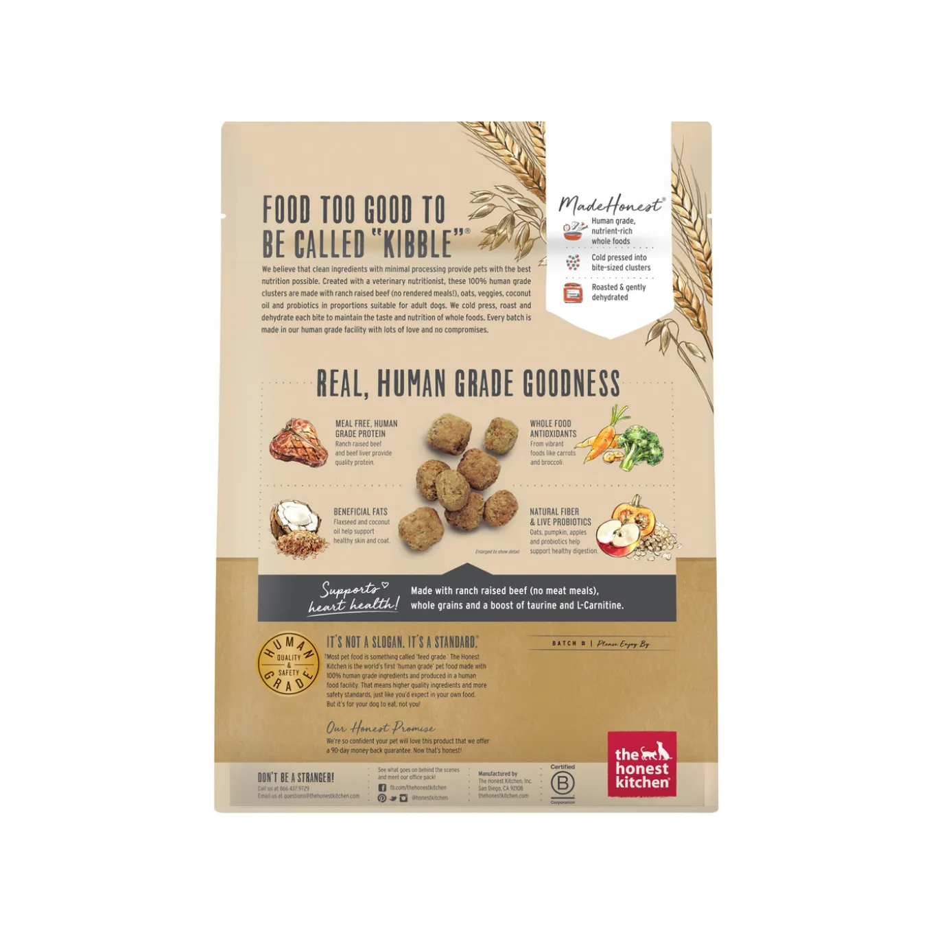 The Honest Kitchen Whole Grain Food Clusters Dog Food