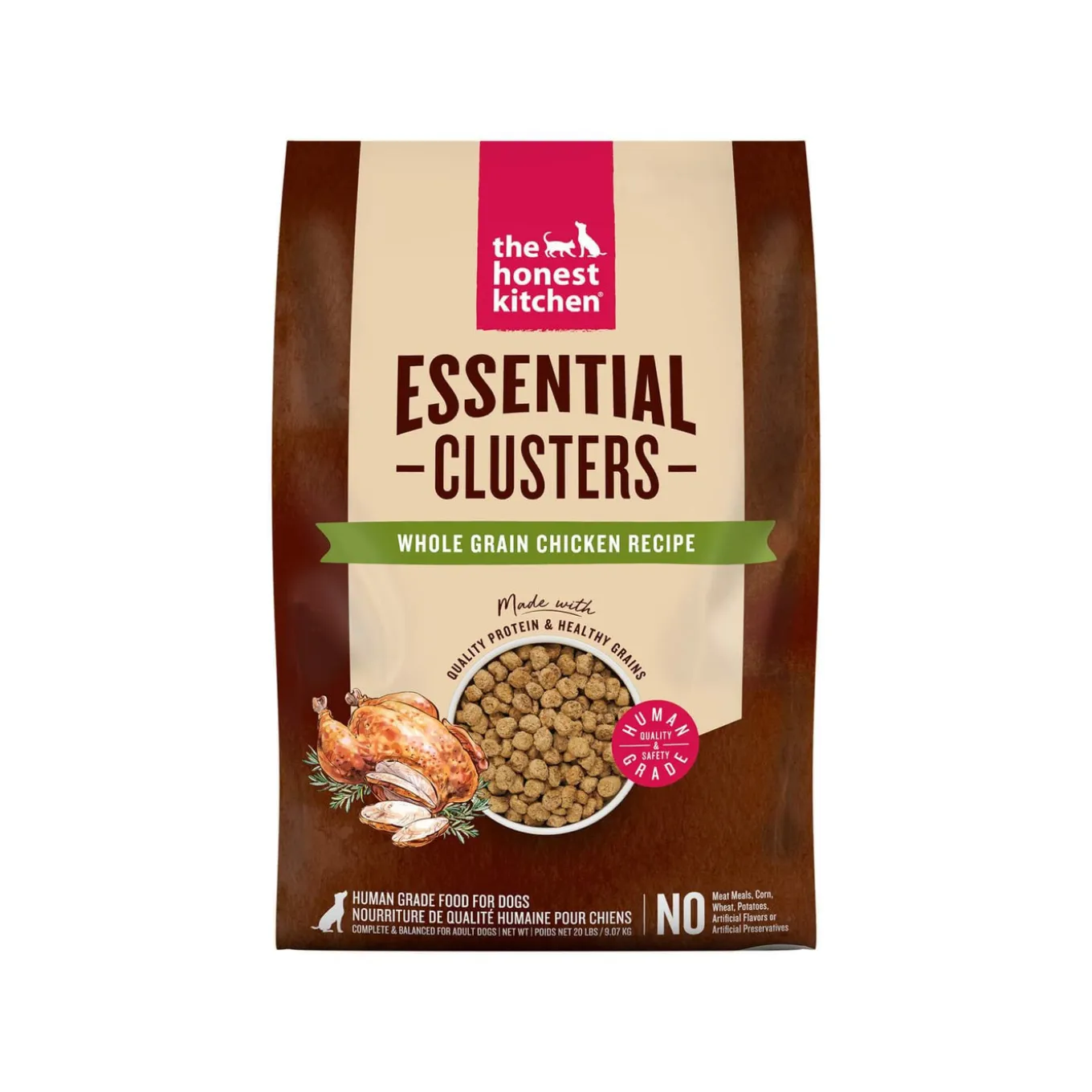 The Honest Kitchen Whole Grain Essential Clusters Dog Food