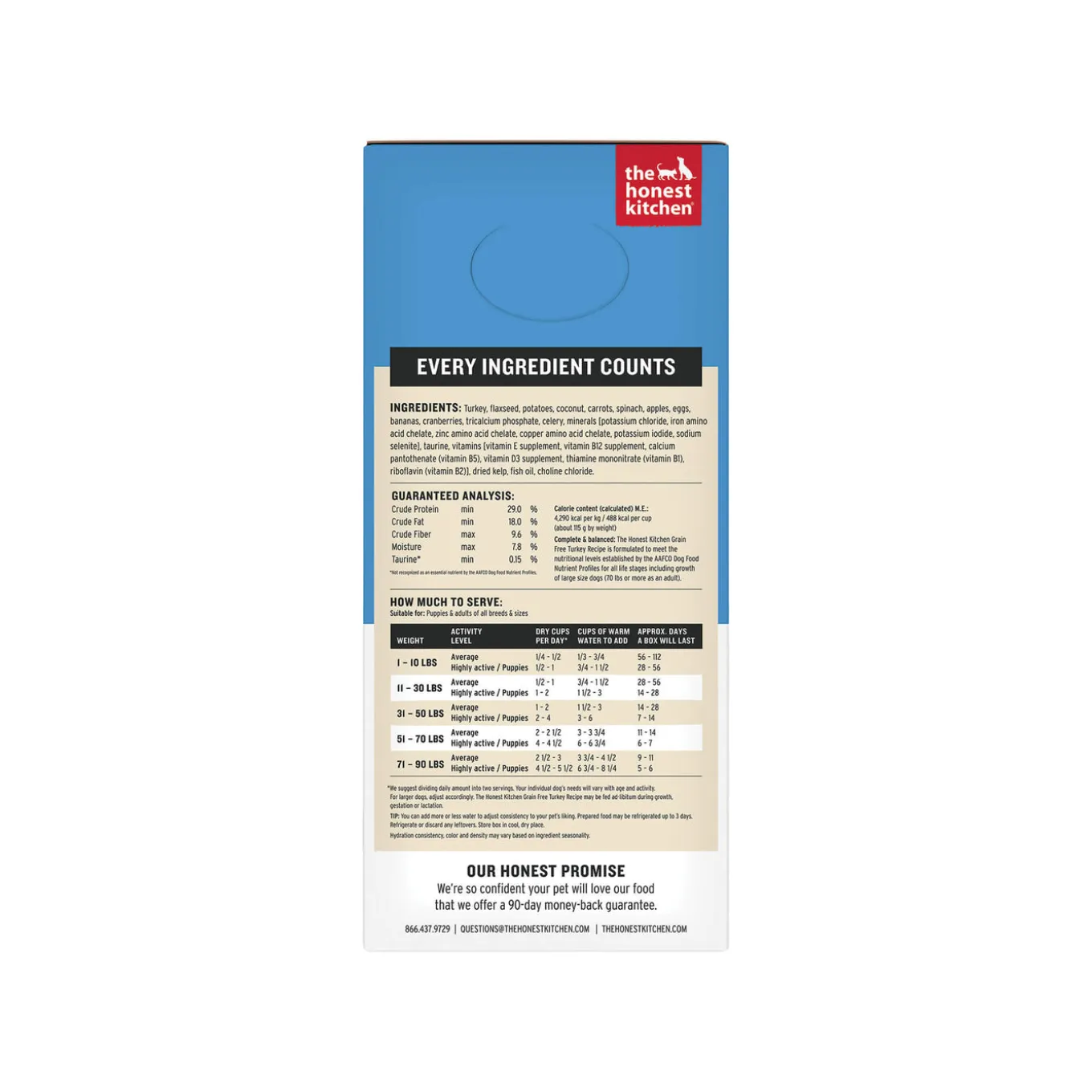 The Honest Kitchen Wholemade Grain Free Dehydrated Dog Food