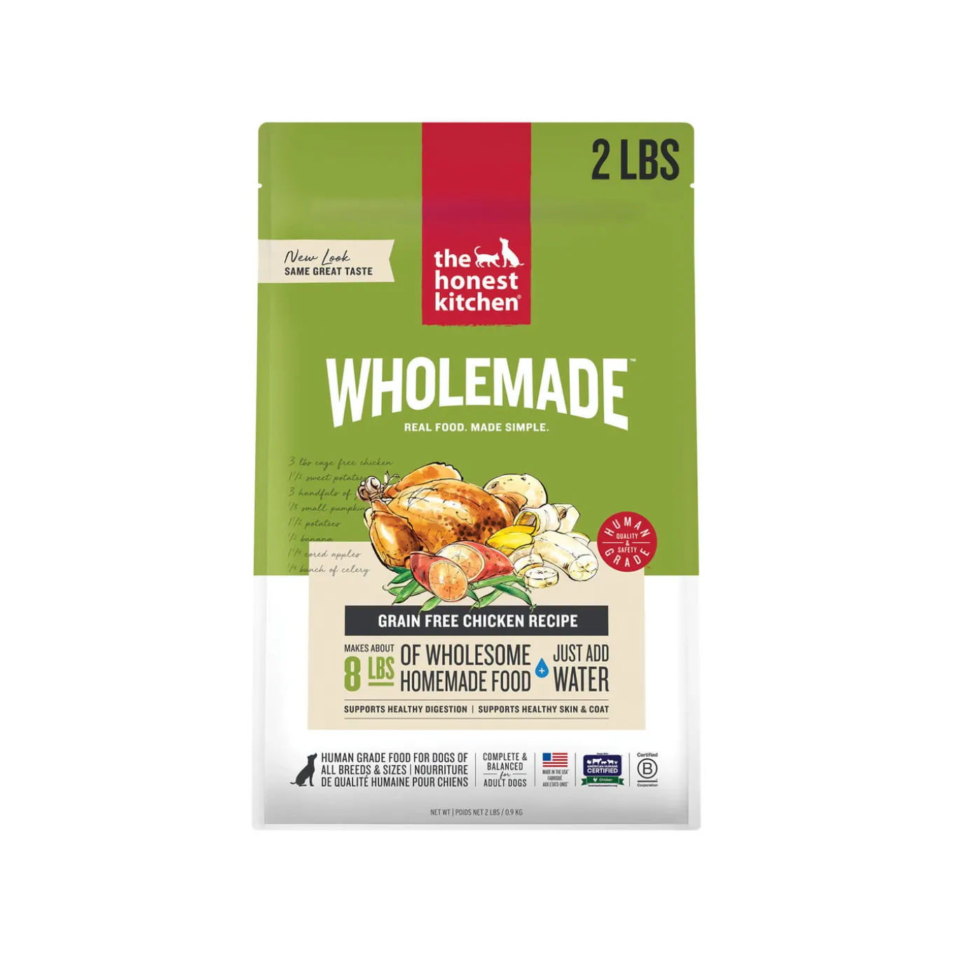 The Honest Kitchen Wholemade Grain Free Dehydrated Dog Food