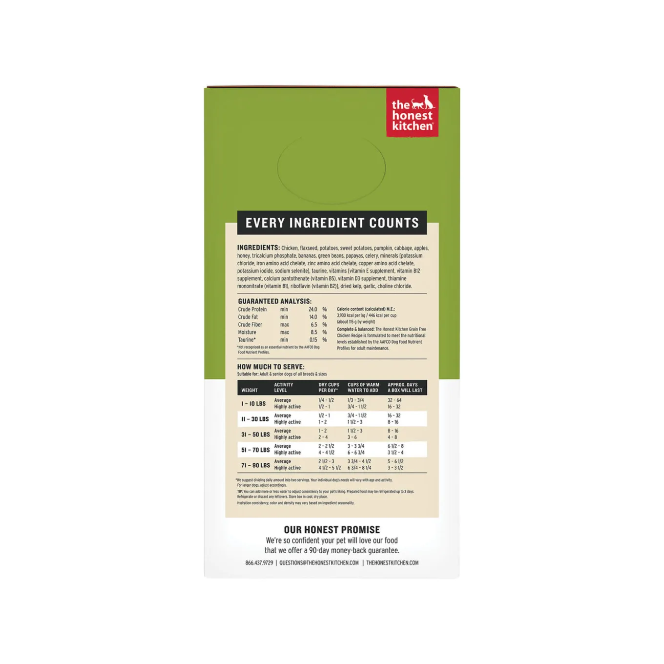 The Honest Kitchen Wholemade Grain Free Dehydrated Dog Food