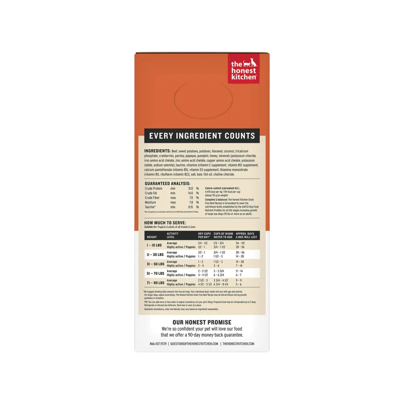 The Honest Kitchen Wholemade Grain Free Dehydrated Dog Food
