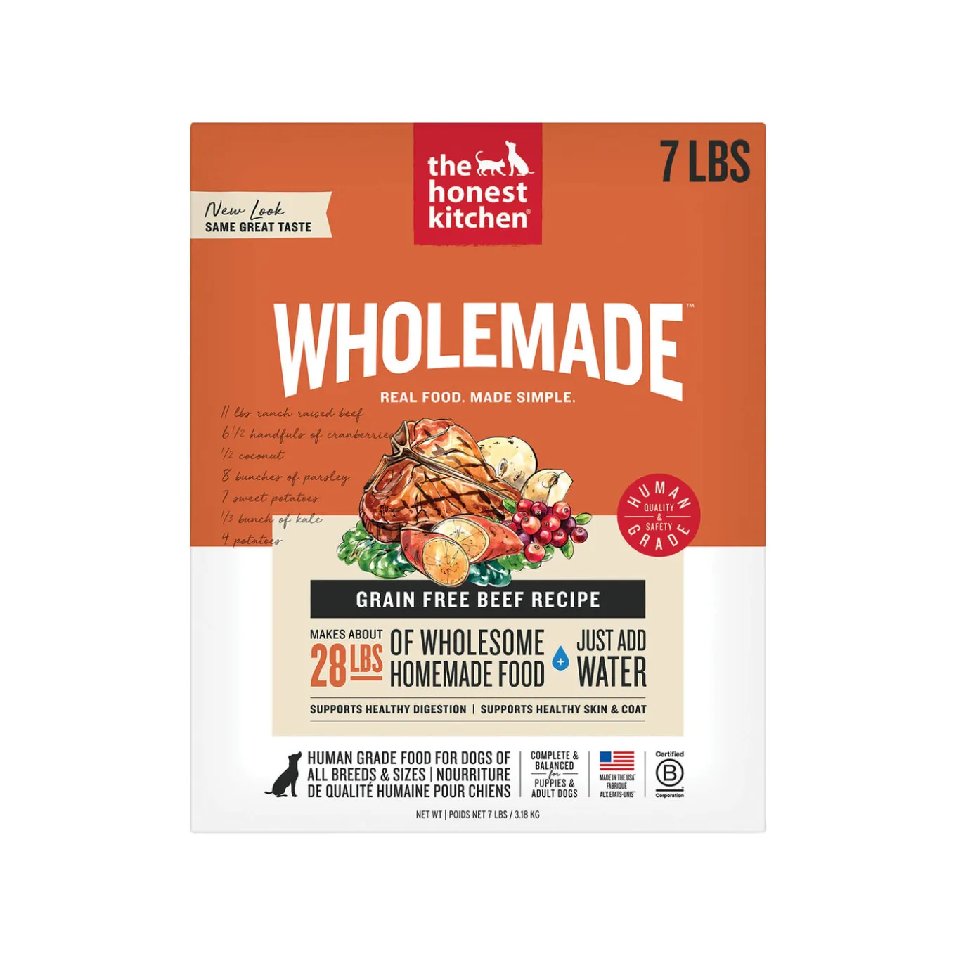 The Honest Kitchen Wholemade Grain Free Dehydrated Dog Food