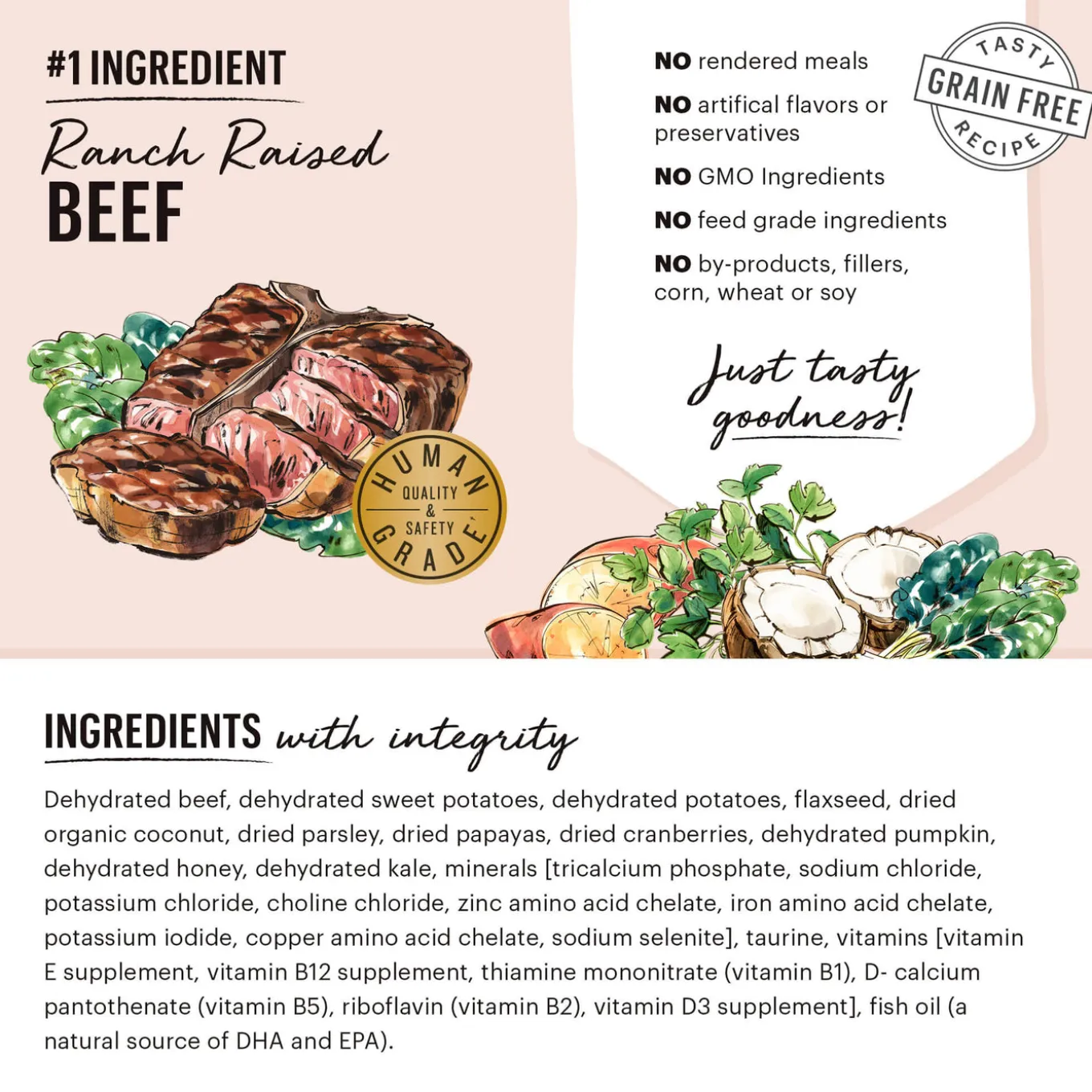 The Honest Kitchen Wholemade Grain Free Dehydrated Dog Food