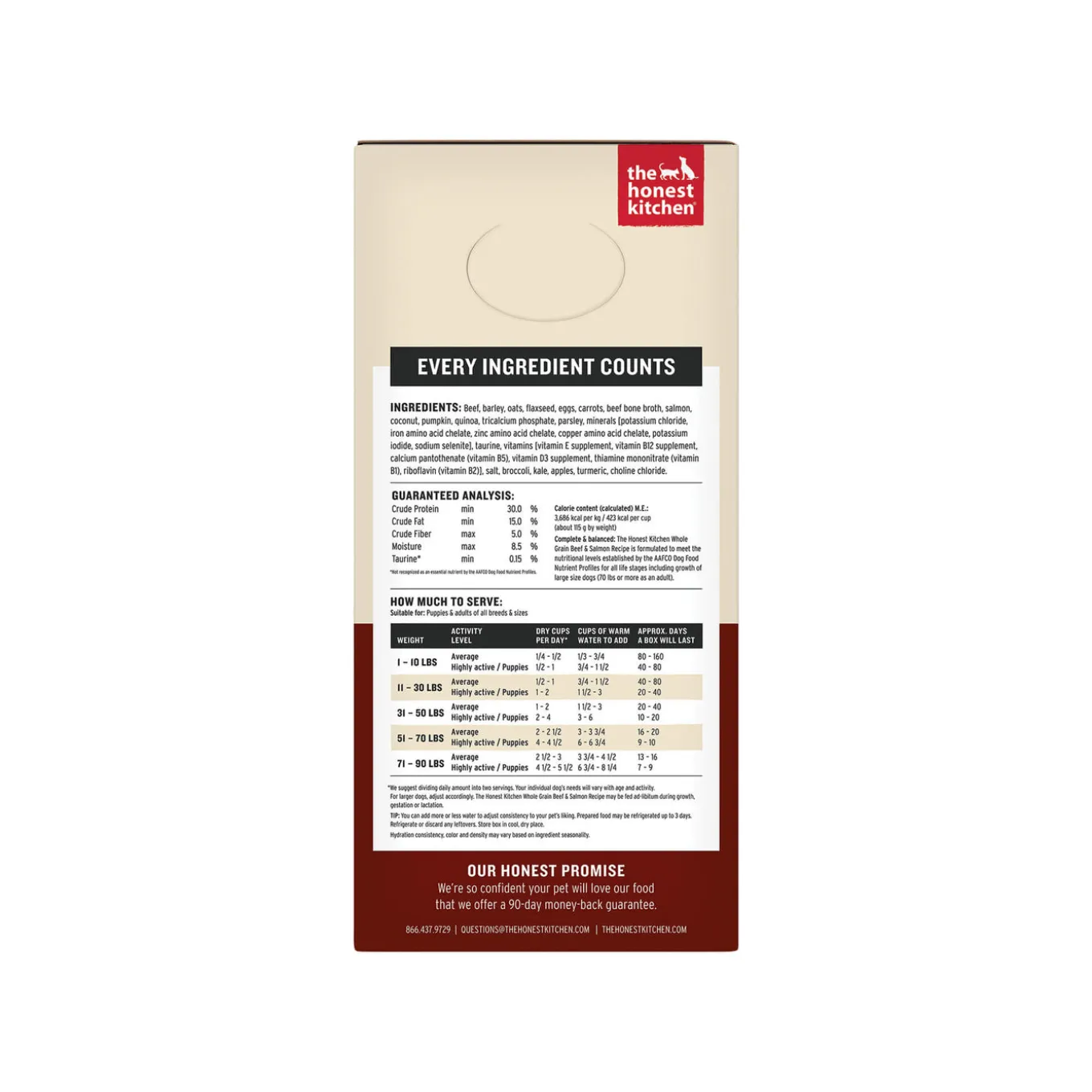 The Honest Kitchen Wholemade Gourmet Grains Dehydrated Dog Food