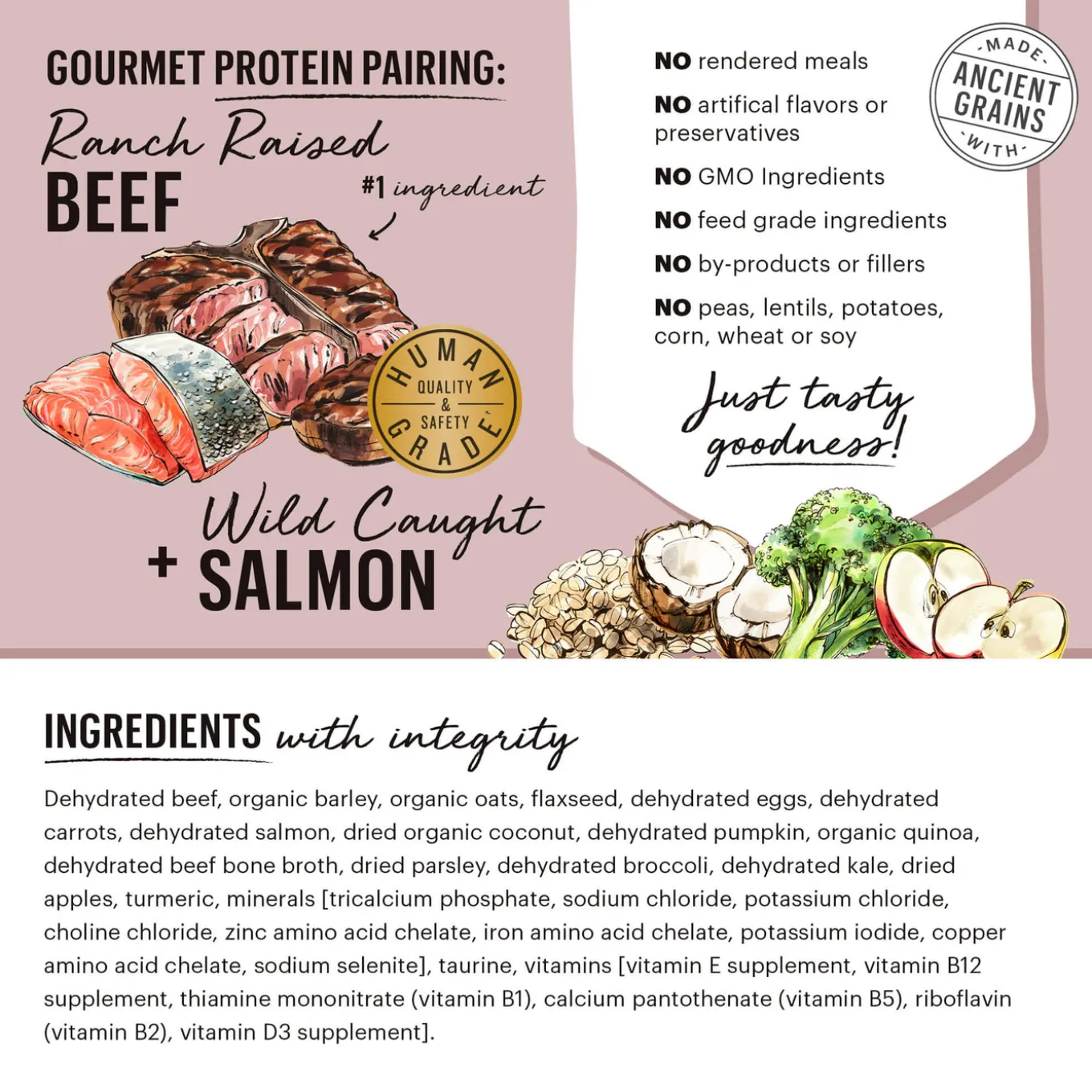 The Honest Kitchen Wholemade Gourmet Grains Dehydrated Dog Food