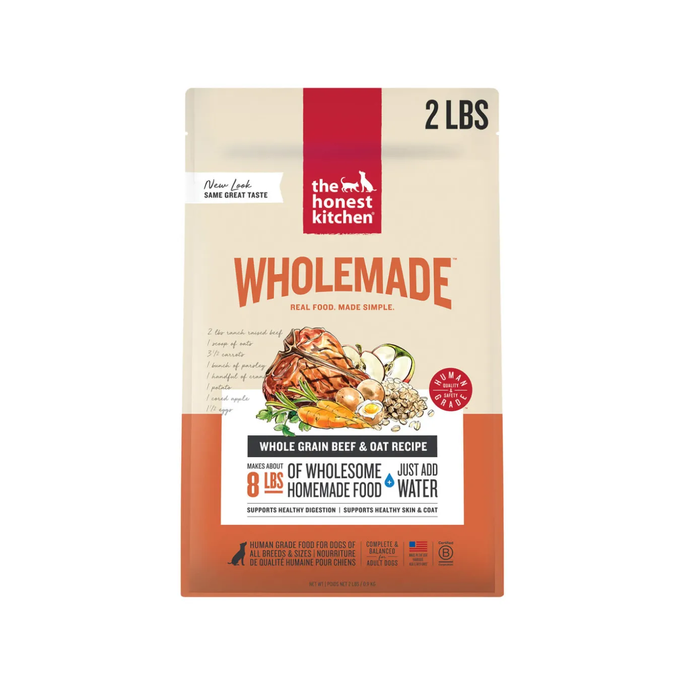 The Honest Kitchen Wholemade Whole Grain Dehydrated Dog Food