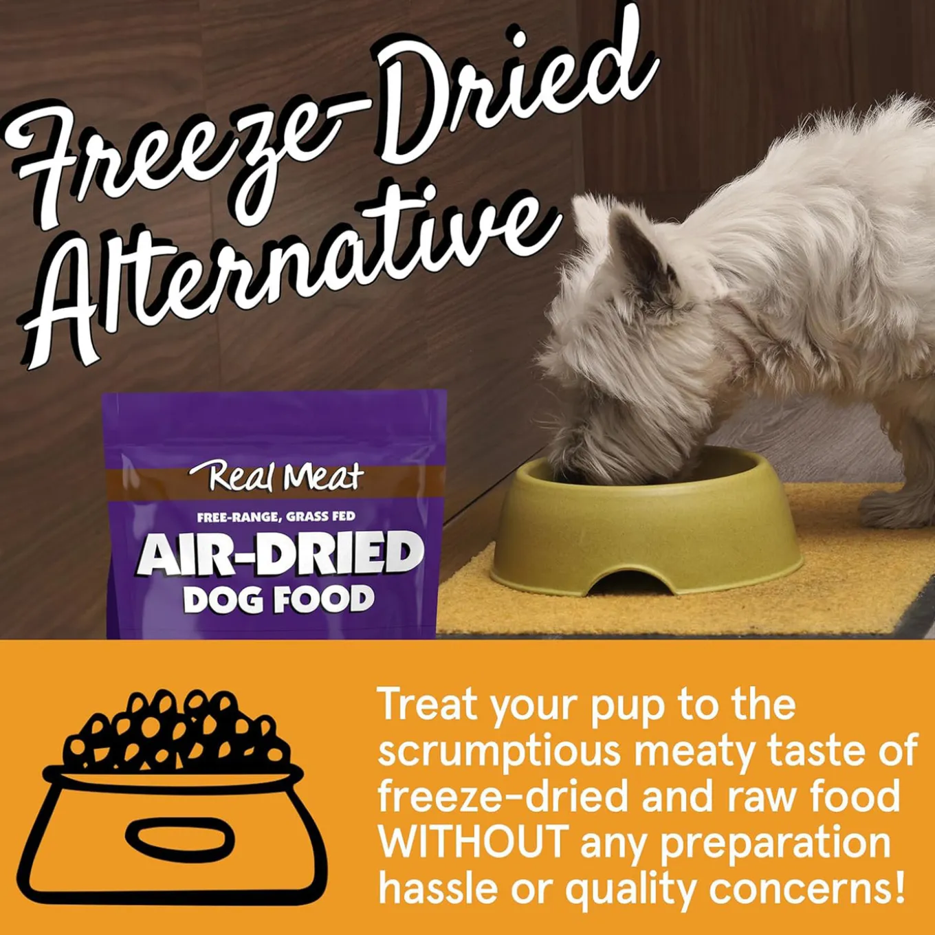 The Real Meat Company Air-Dried Jerky Dog Food