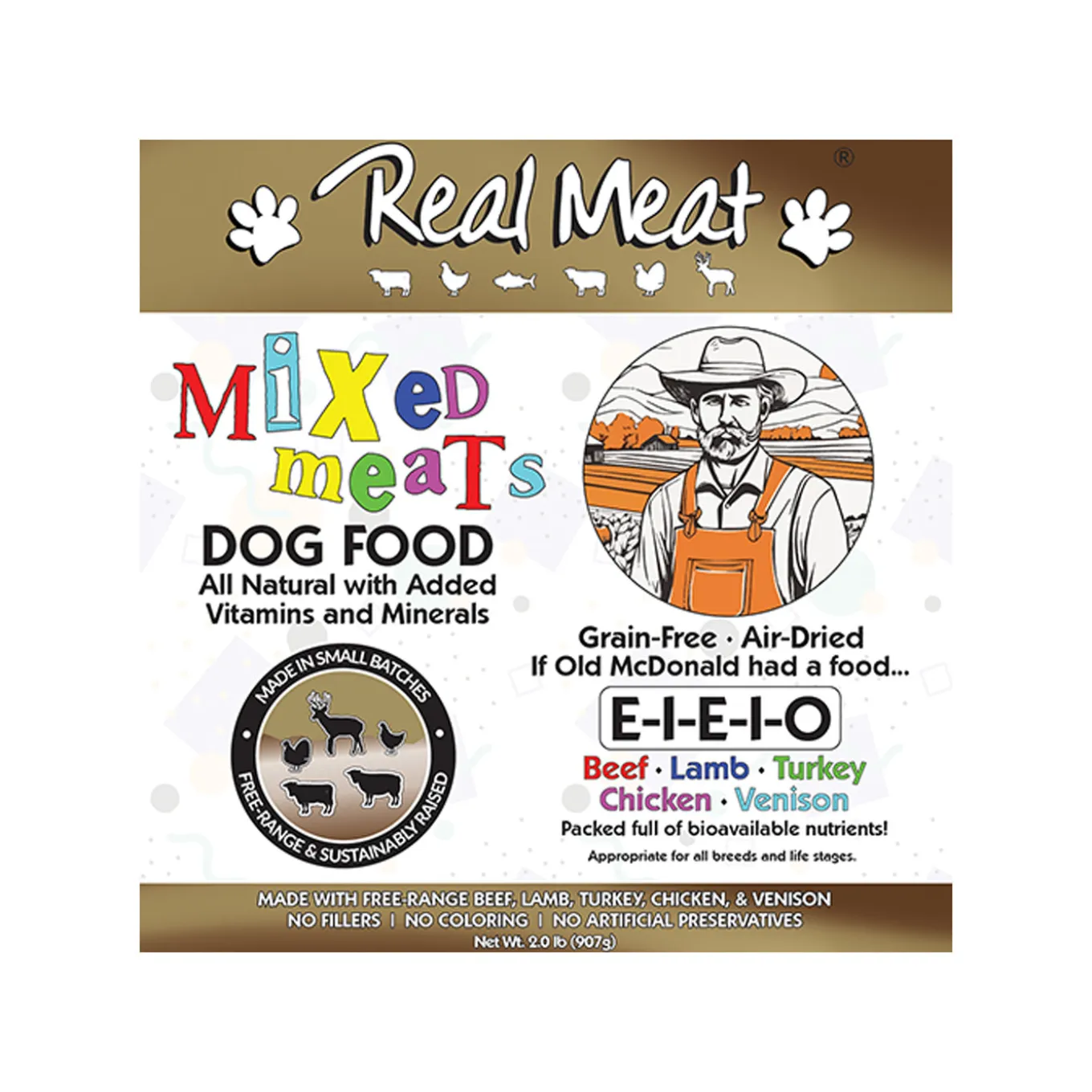 The Real Meat Company Mixed Meats Air Dried Dog Food