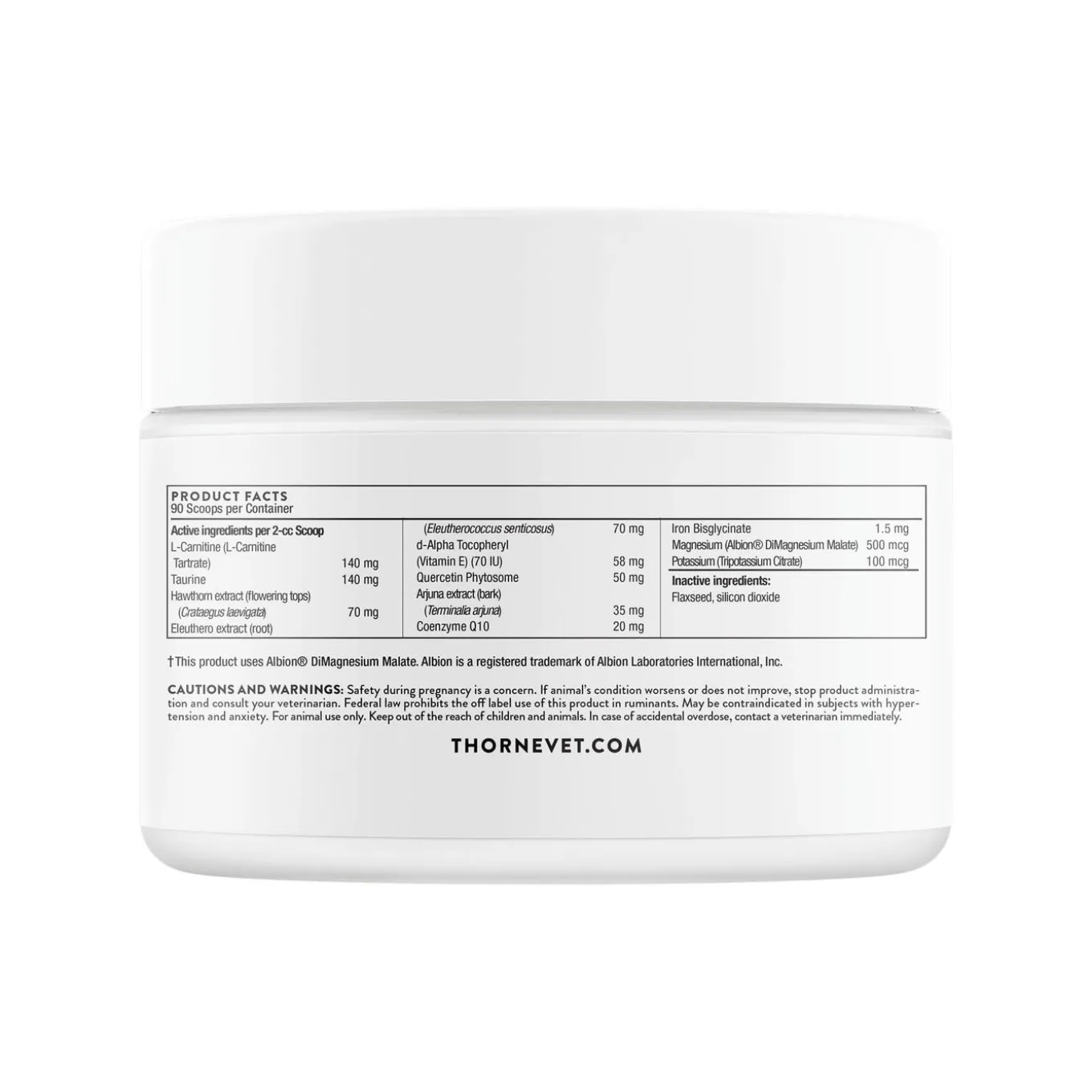 ThorneVet Heart Health Formula Dog & Cat Supplement
