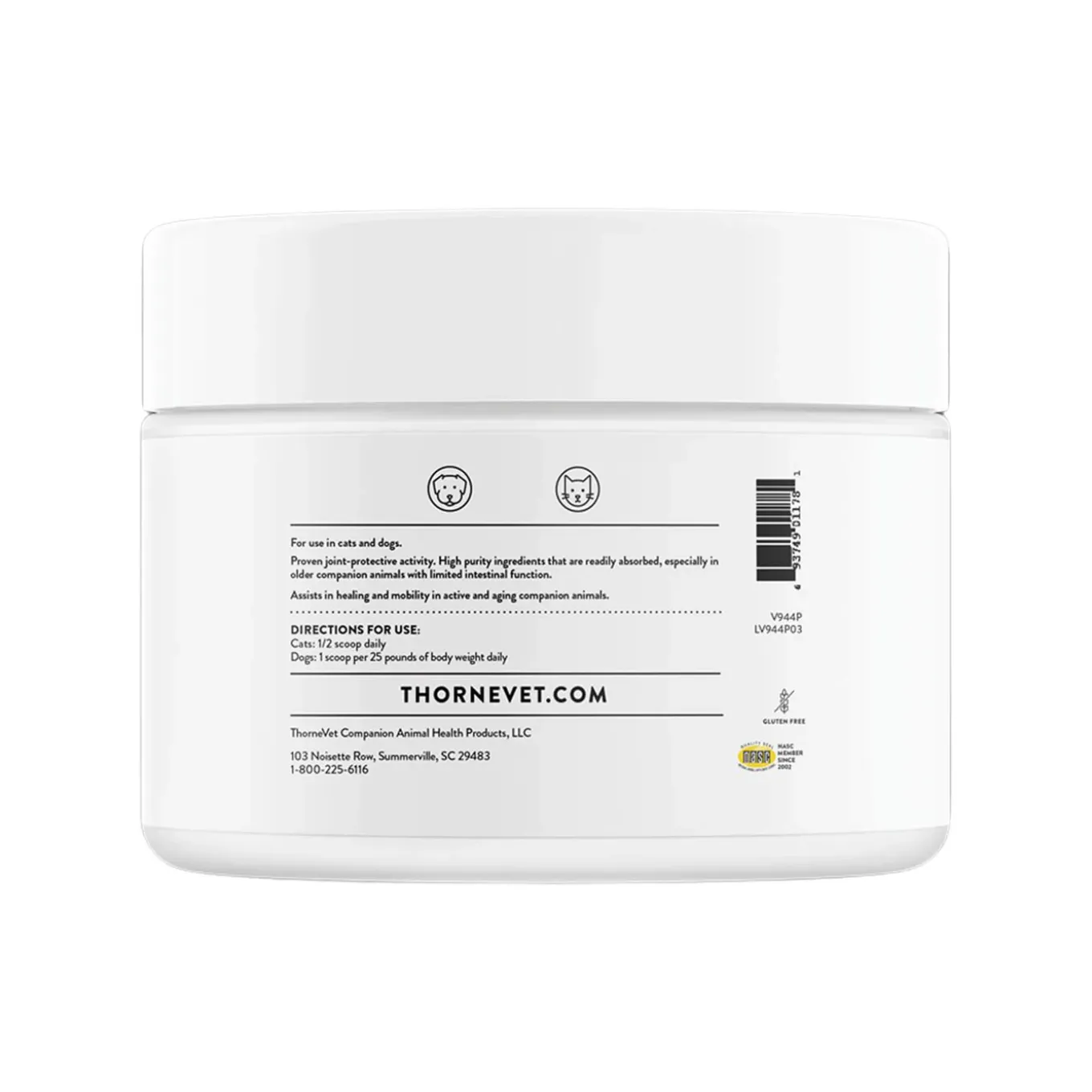 ThorneVet Joint Support Formula Dog & Cat Supplement