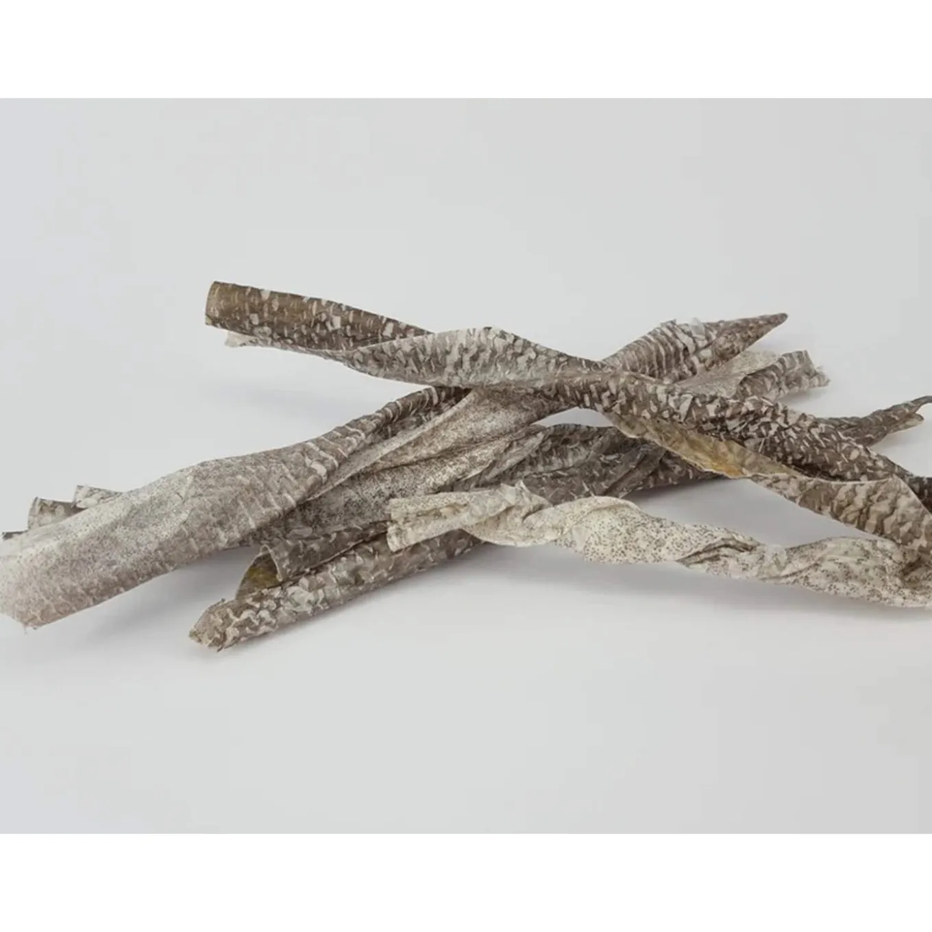 Tickled Pet Icelandic Codfish Skin Twists Dog Treats