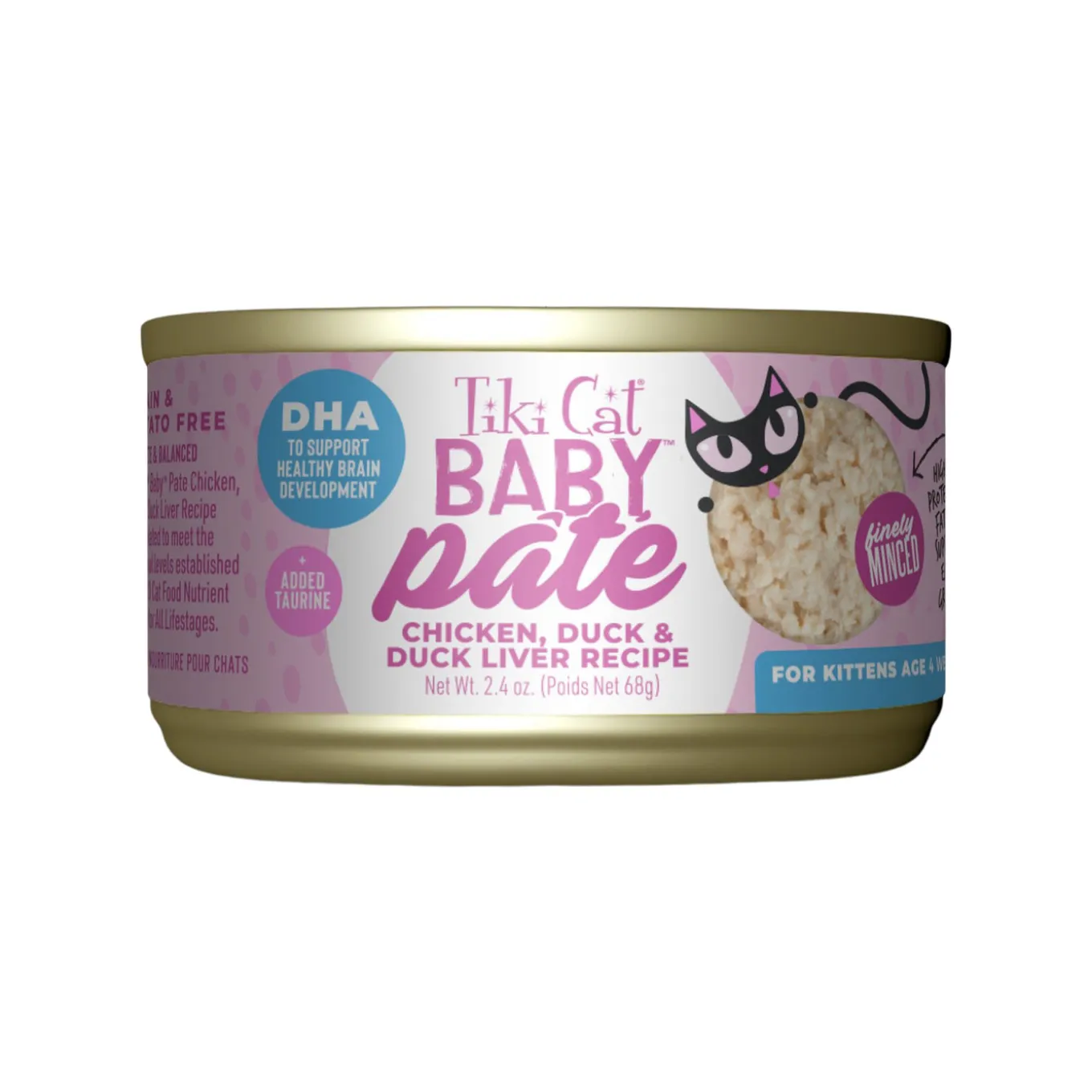 Tiki Cat Baby Pate Kitten Wet Cat Food